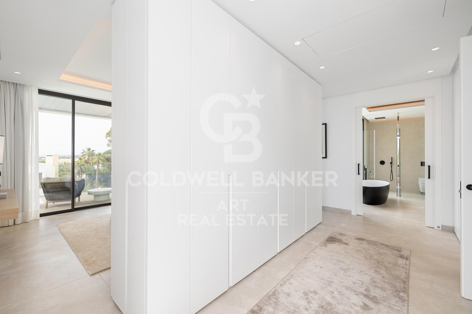 Villa de luxe moderne sur la Mille d'Or de Marbella