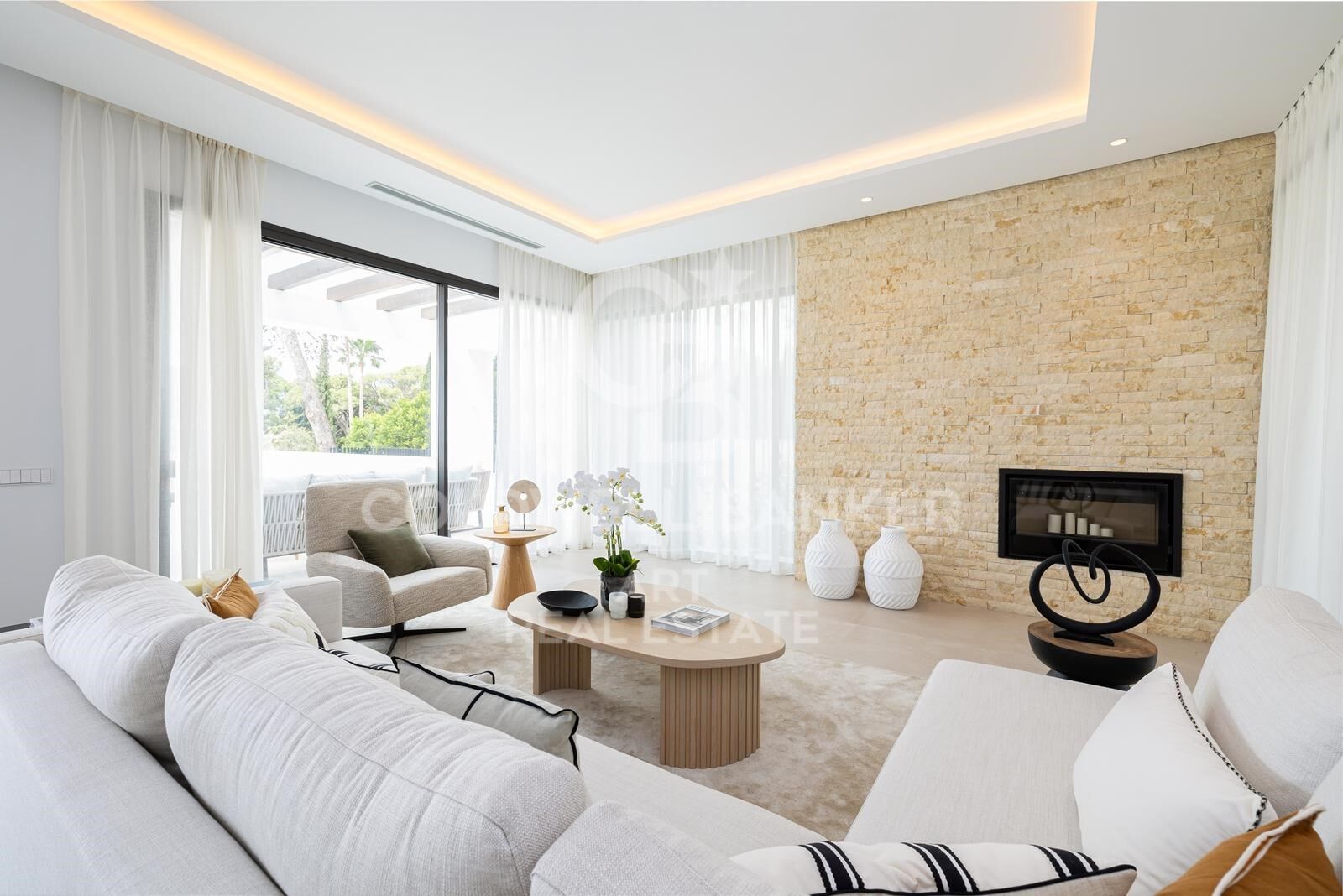 Villa de luxe moderne sur la Mille d'Or de Marbella