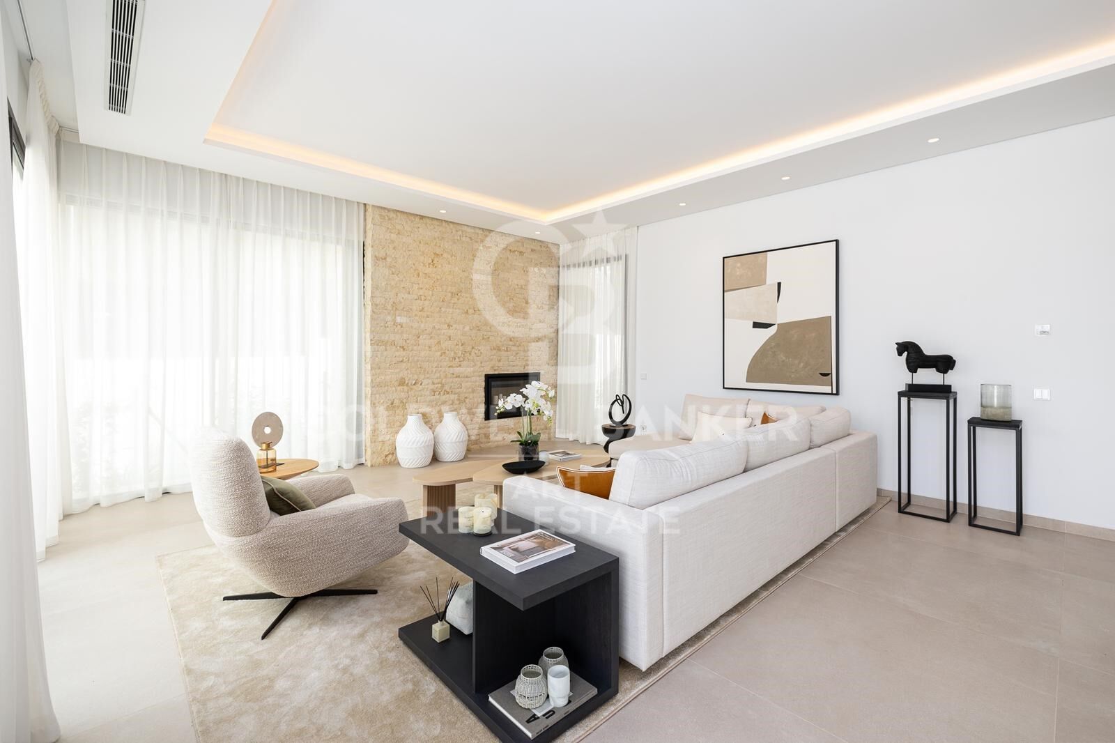 Villa de luxe moderne sur la Mille d'Or de Marbella