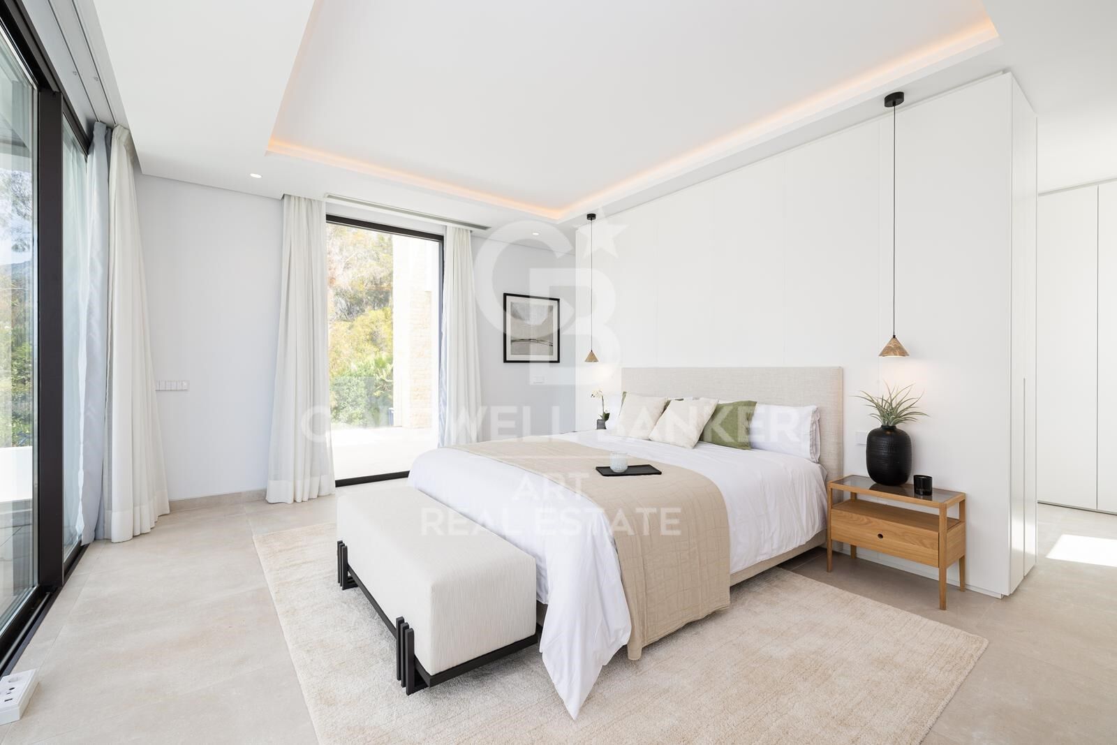 Villa de luxe moderne sur la Mille d'Or de Marbella