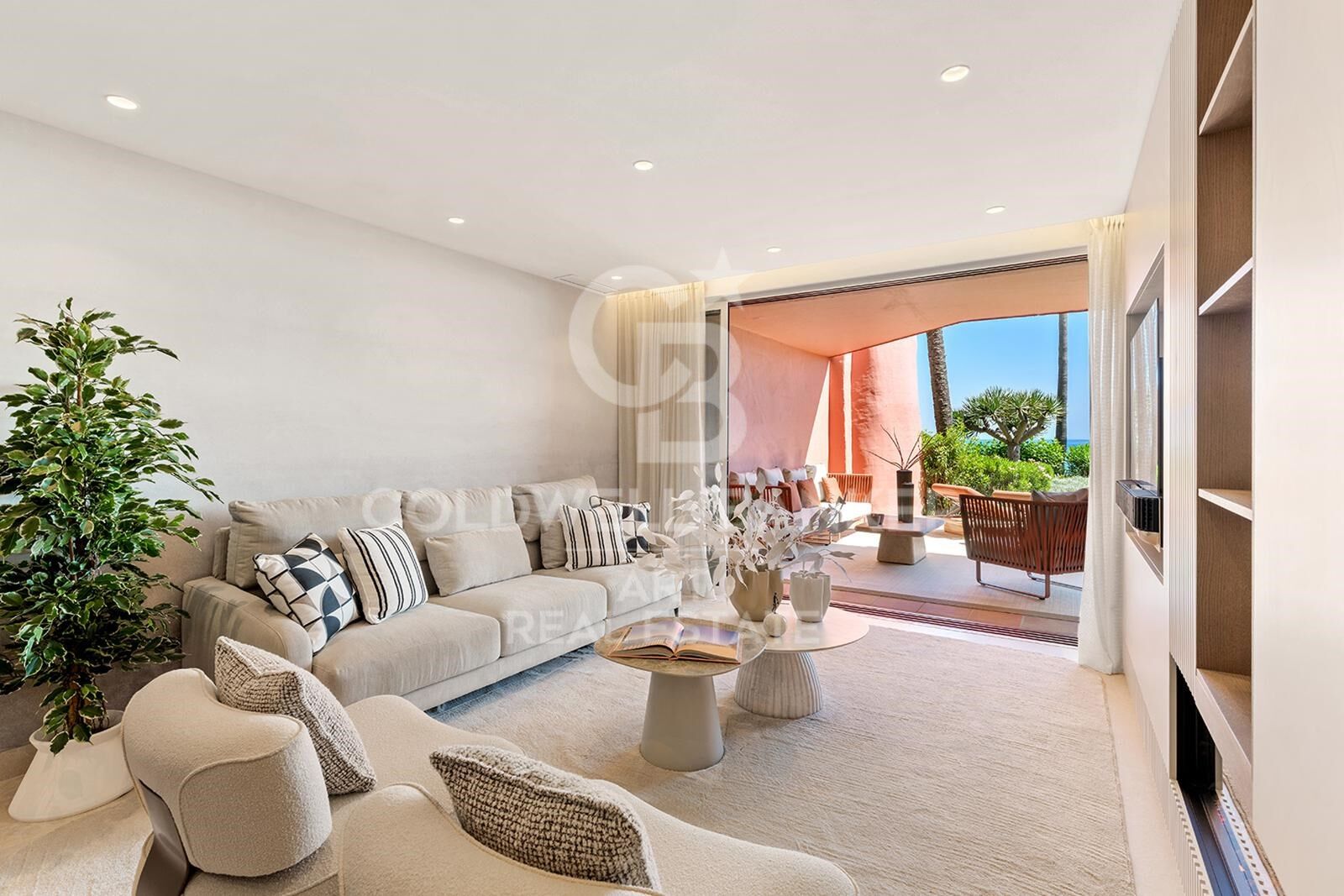 Impresionante apartamento frente al mar con vistas espectaculares en la Nueva Milla de Oro, Estepona