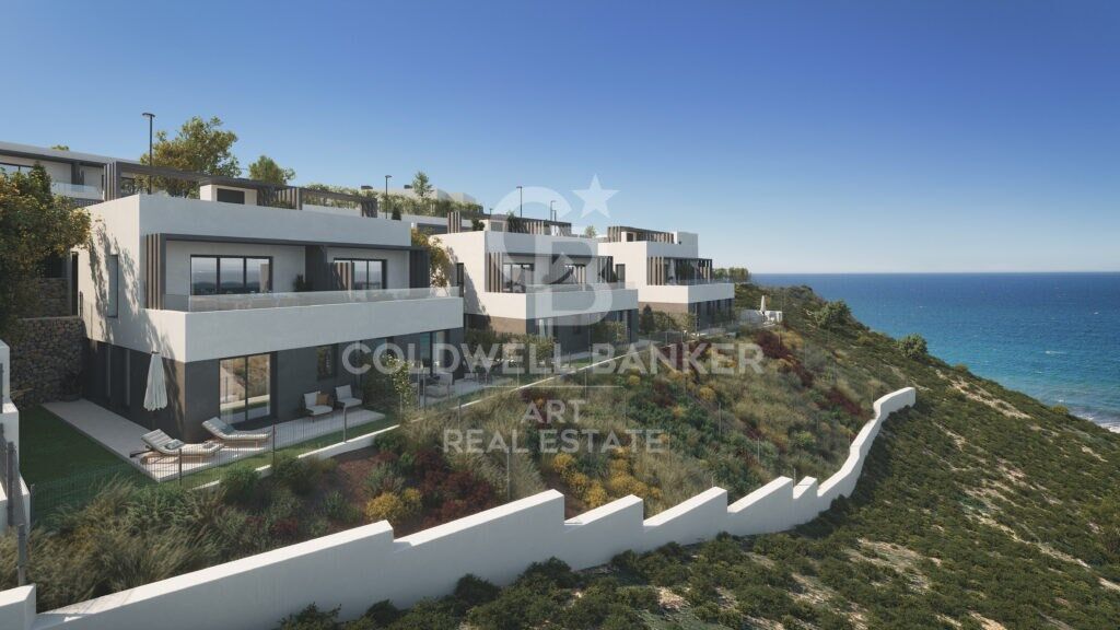 Exklusive Einfamilienhäuser mit 3 Schlafzimmern in Castillo de Lagos, Vélez-Málaga