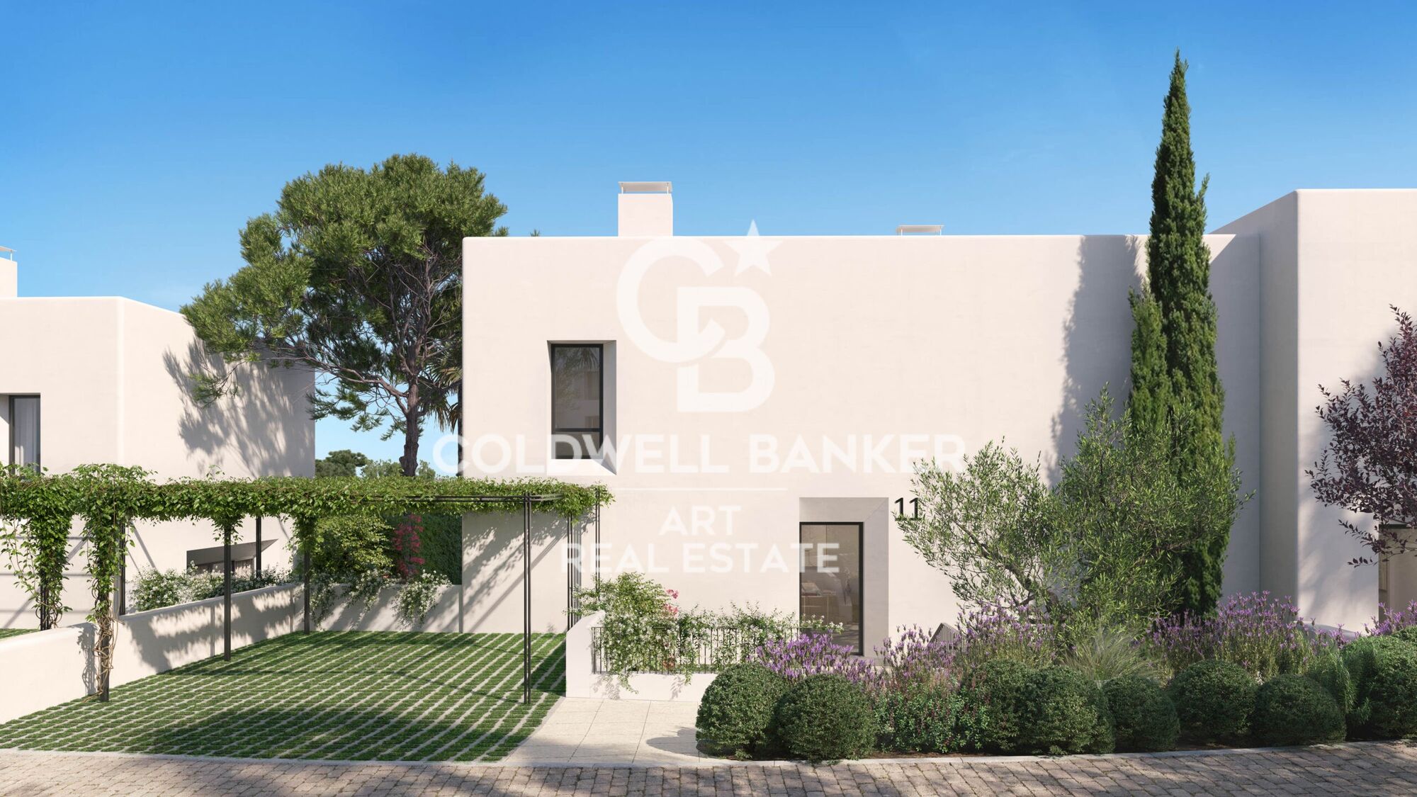 Designervillen direkt am Golfplatz in Sotogrande Alto