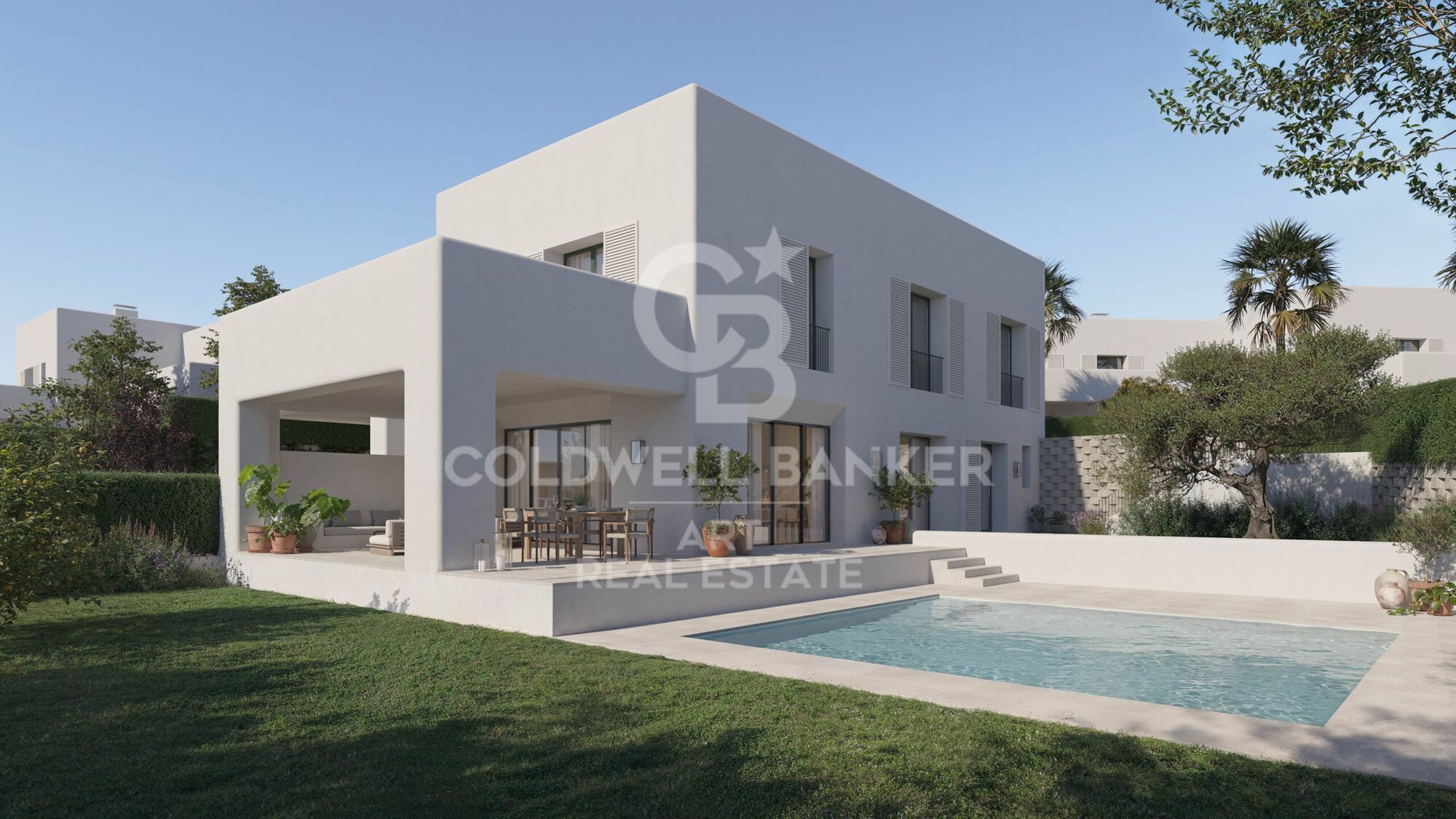 Villas de diseño a pie de golf en Sotogrande Alto