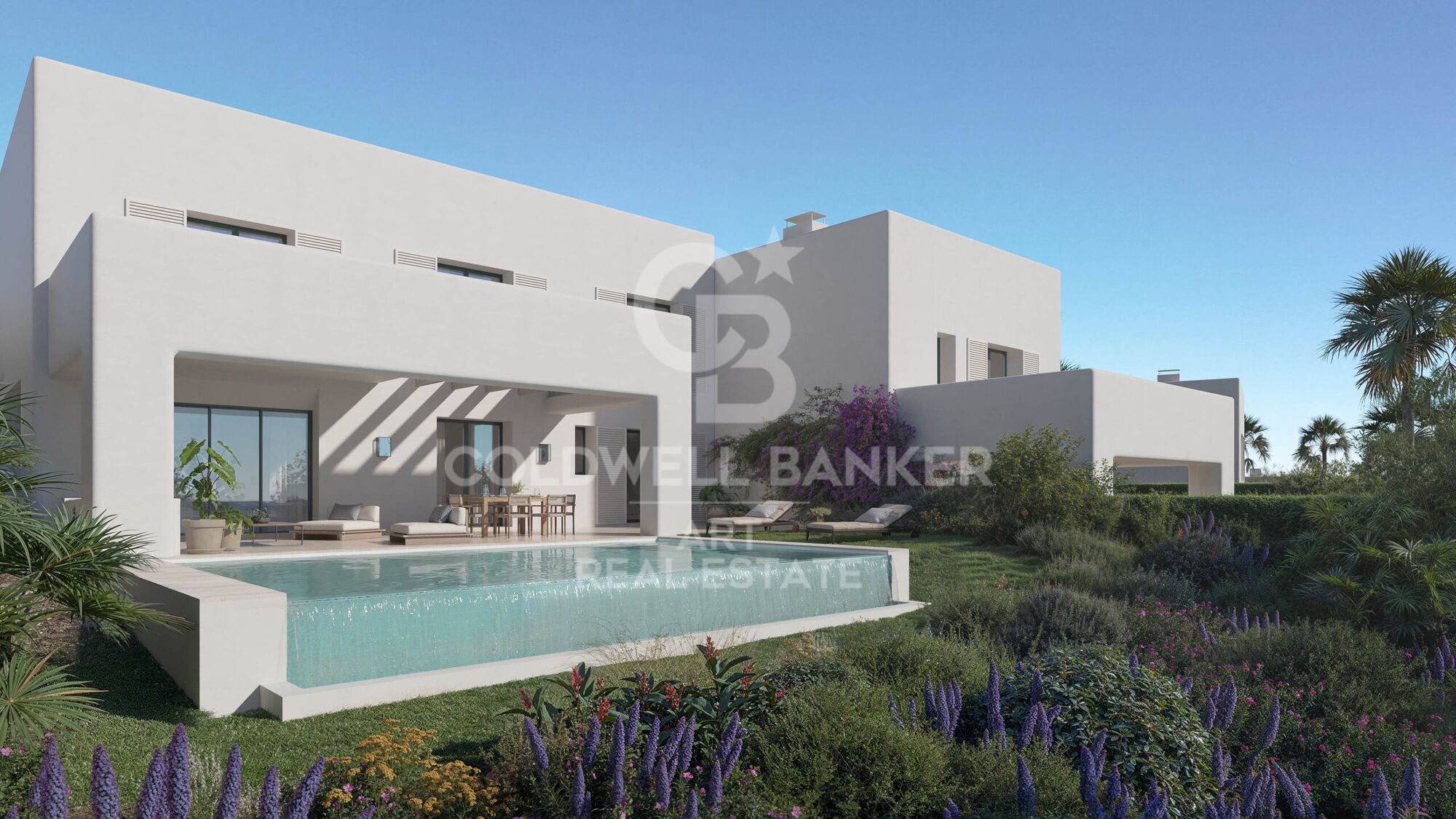 Designervillen direkt am Golfplatz in Sotogrande Alto