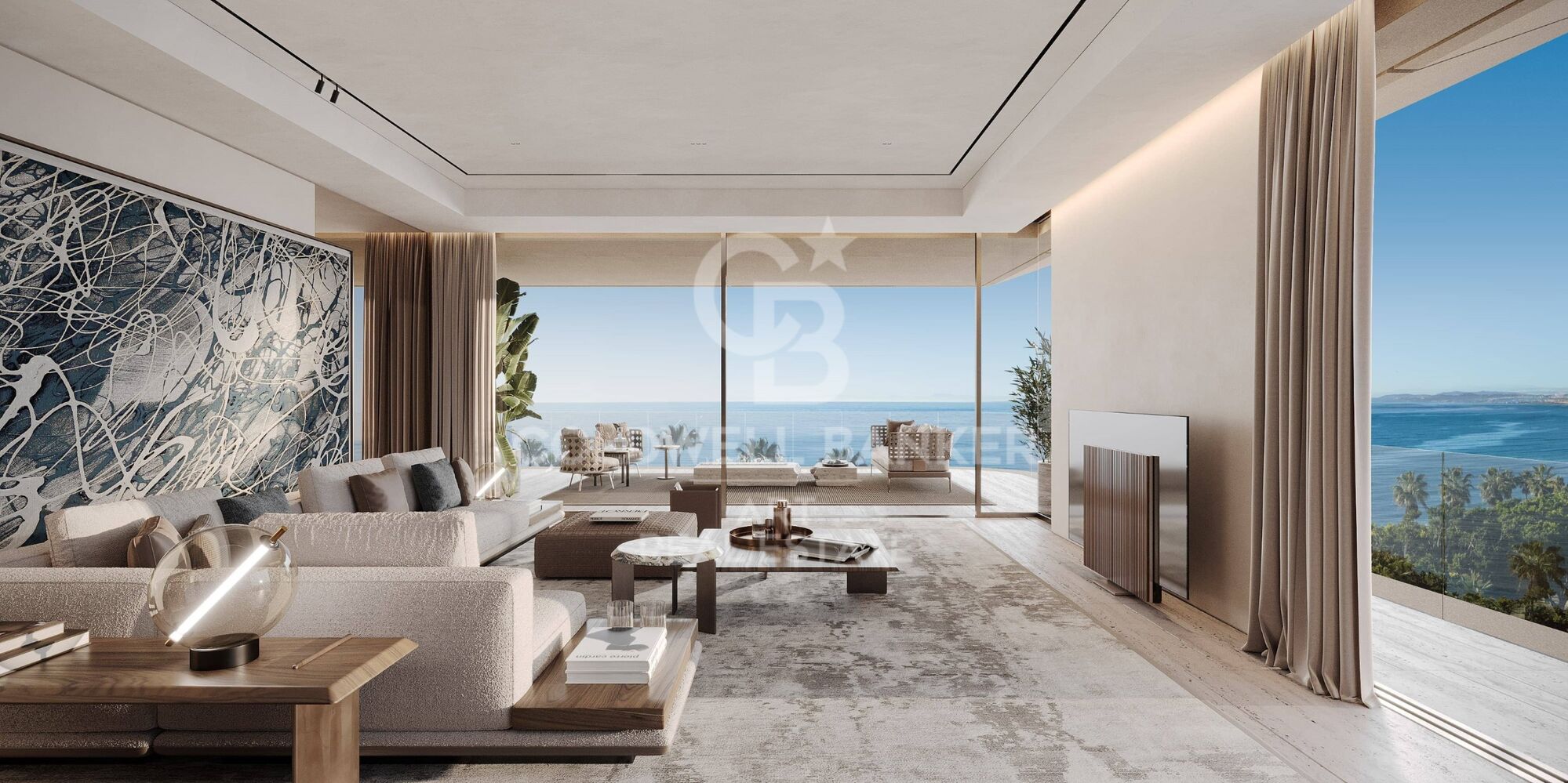 Exklusive und einzigartige Residenzen an der Costa del Sol mit Blick auf das Mittelmeer