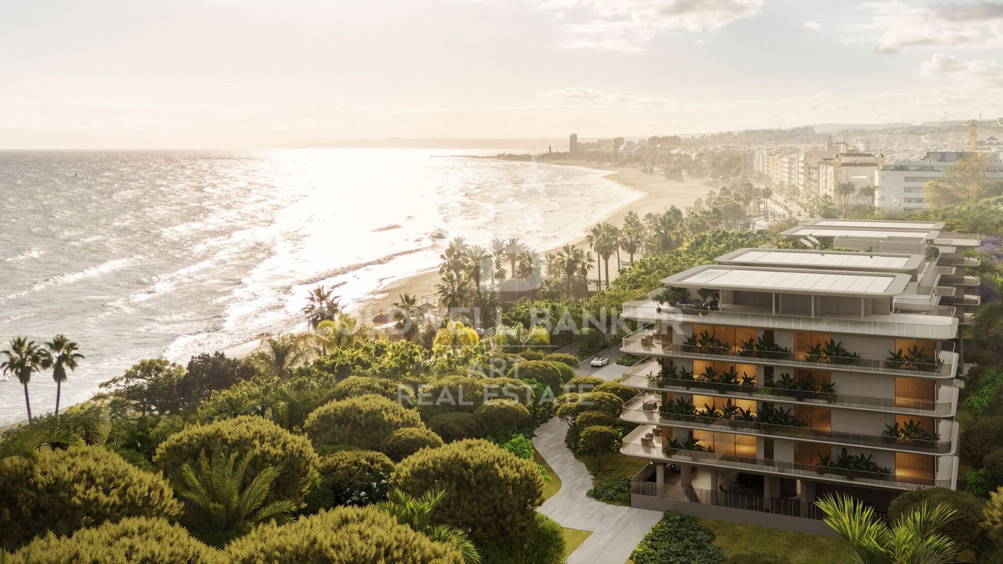 Résidences exclusives et uniques sur la Costa del Sol face à la mer Méditerranée