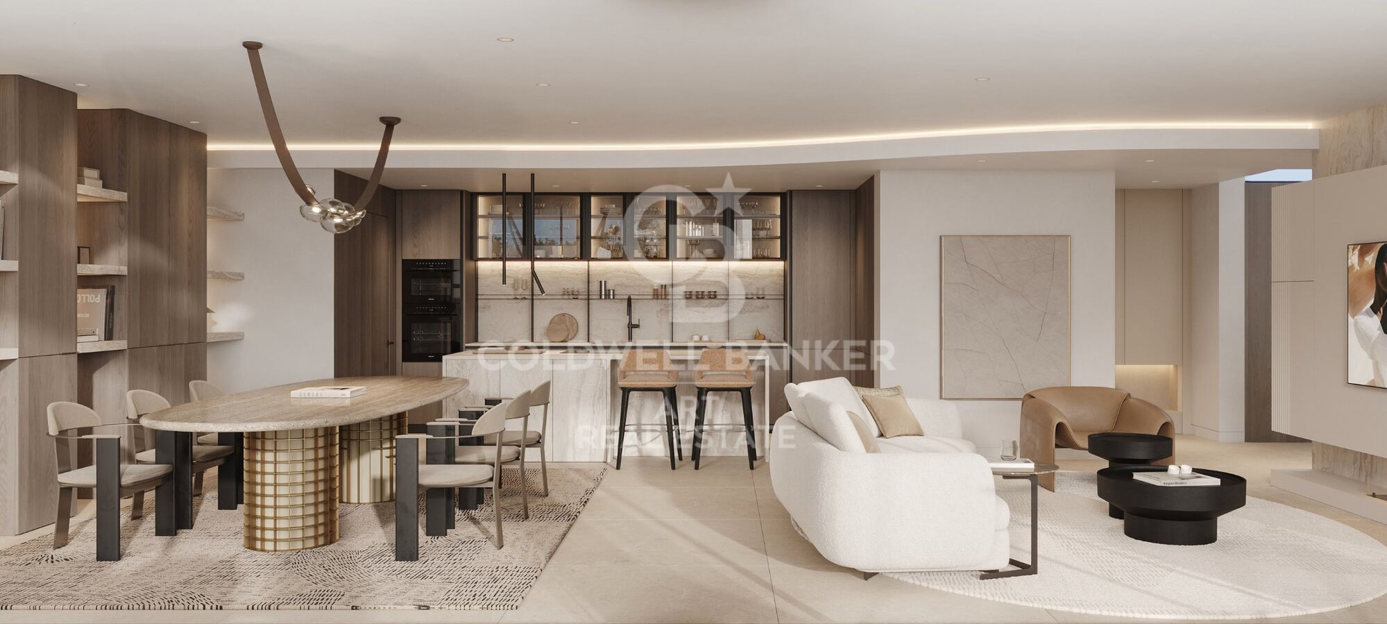 Detached villa with panoramic views on the Golden Mile, Marbella