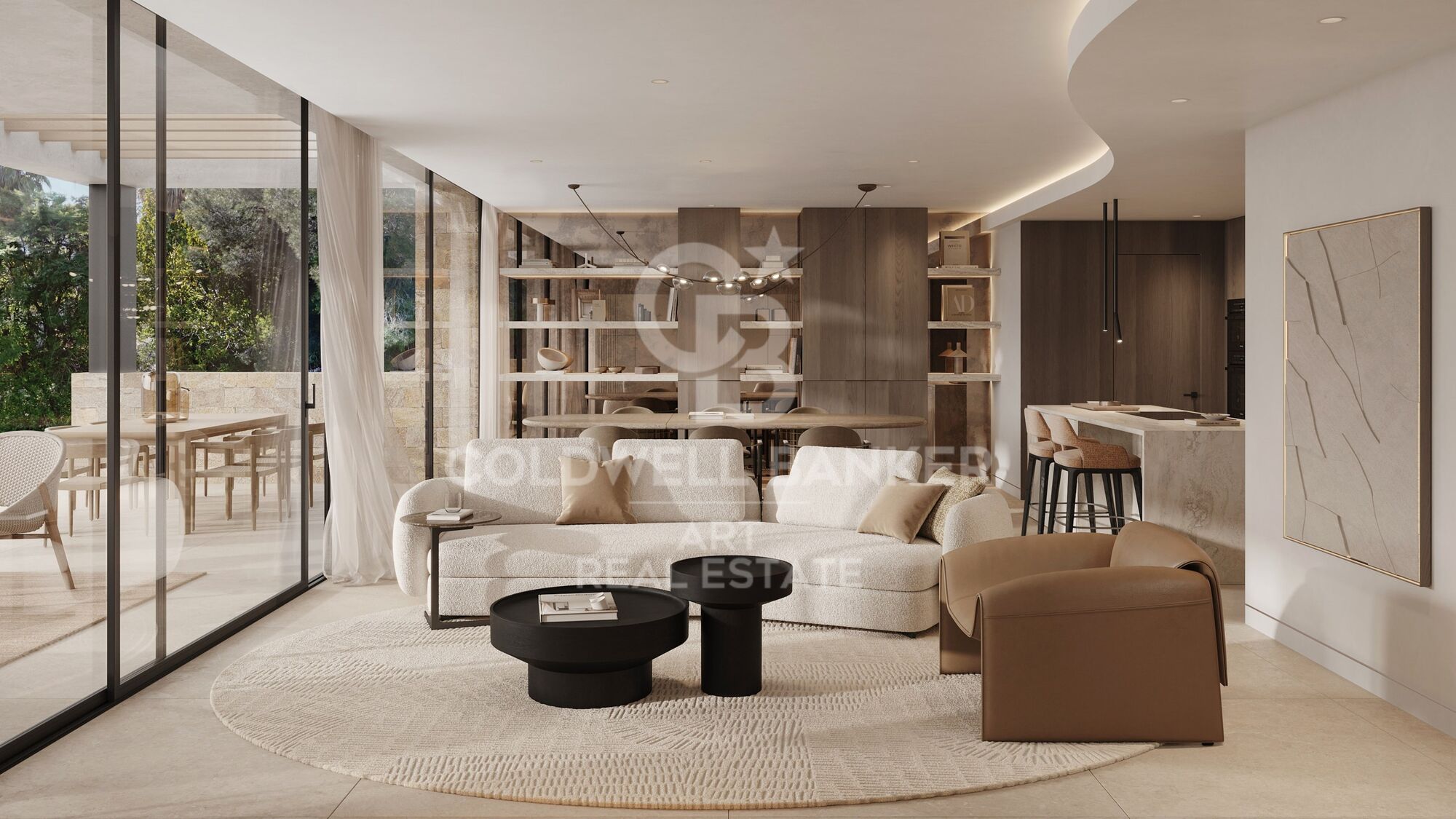 Detached villa with panoramic views on the Golden Mile, Marbella