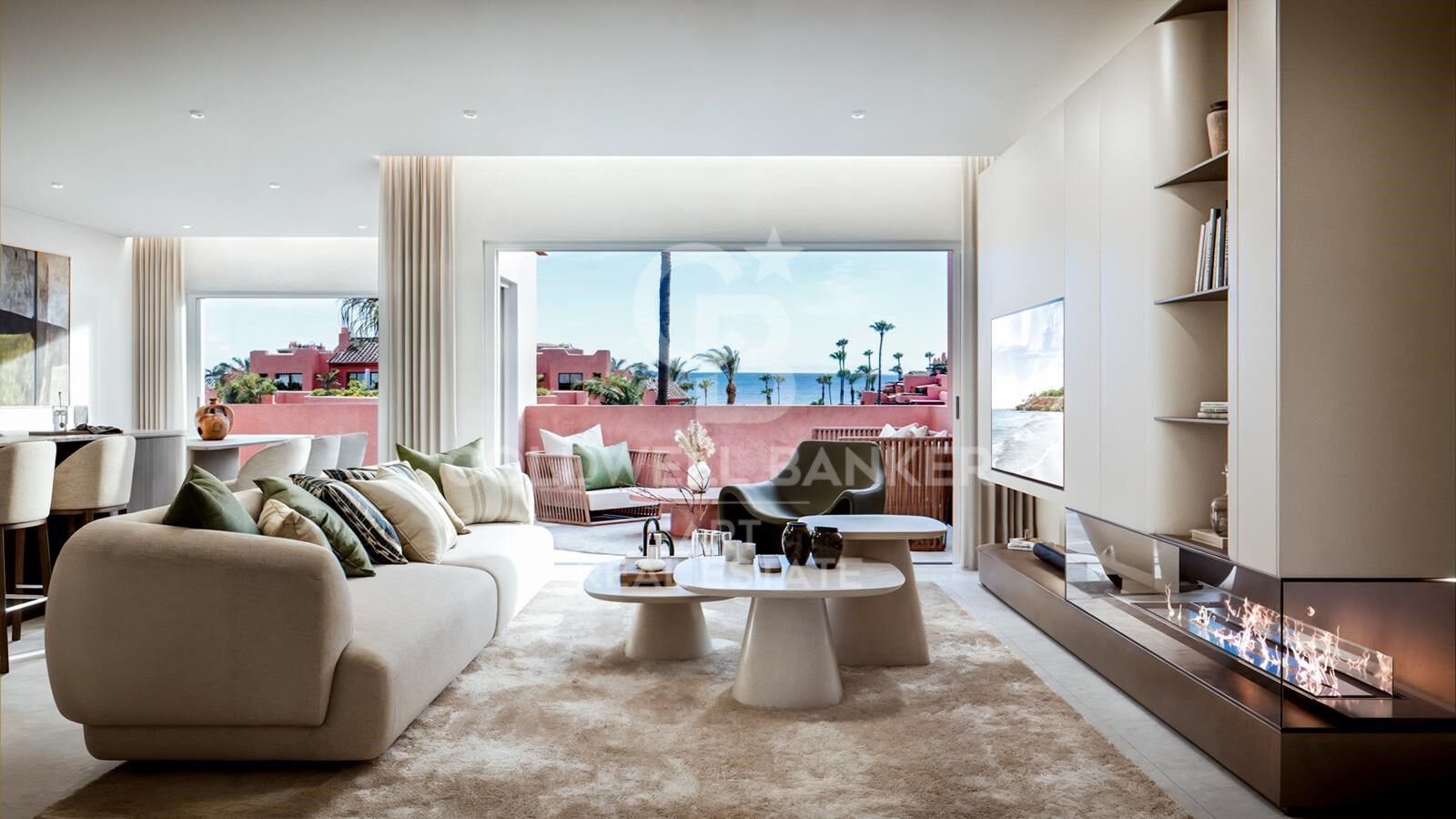 Maravilloso ático en primera línea de playa en la Nueva Milla de Oro, Estepona, Costa del Sol