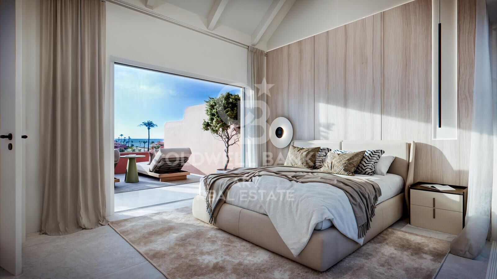 Maravilloso ático en primera línea de playa en la Nueva Milla de Oro, Estepona, Costa del Sol