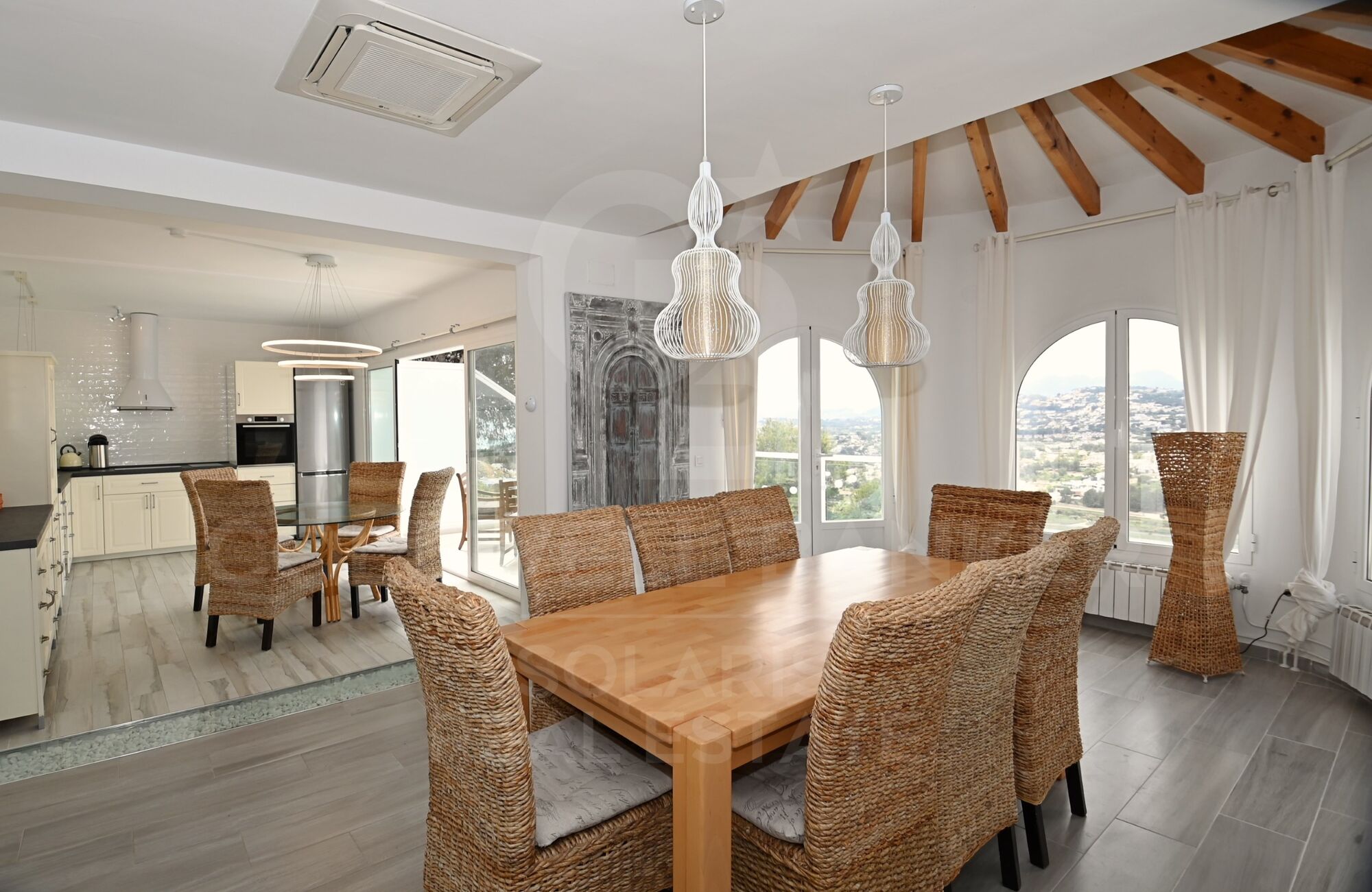 Villa mit Meerblick in Moraira - Pueblo Alcázar