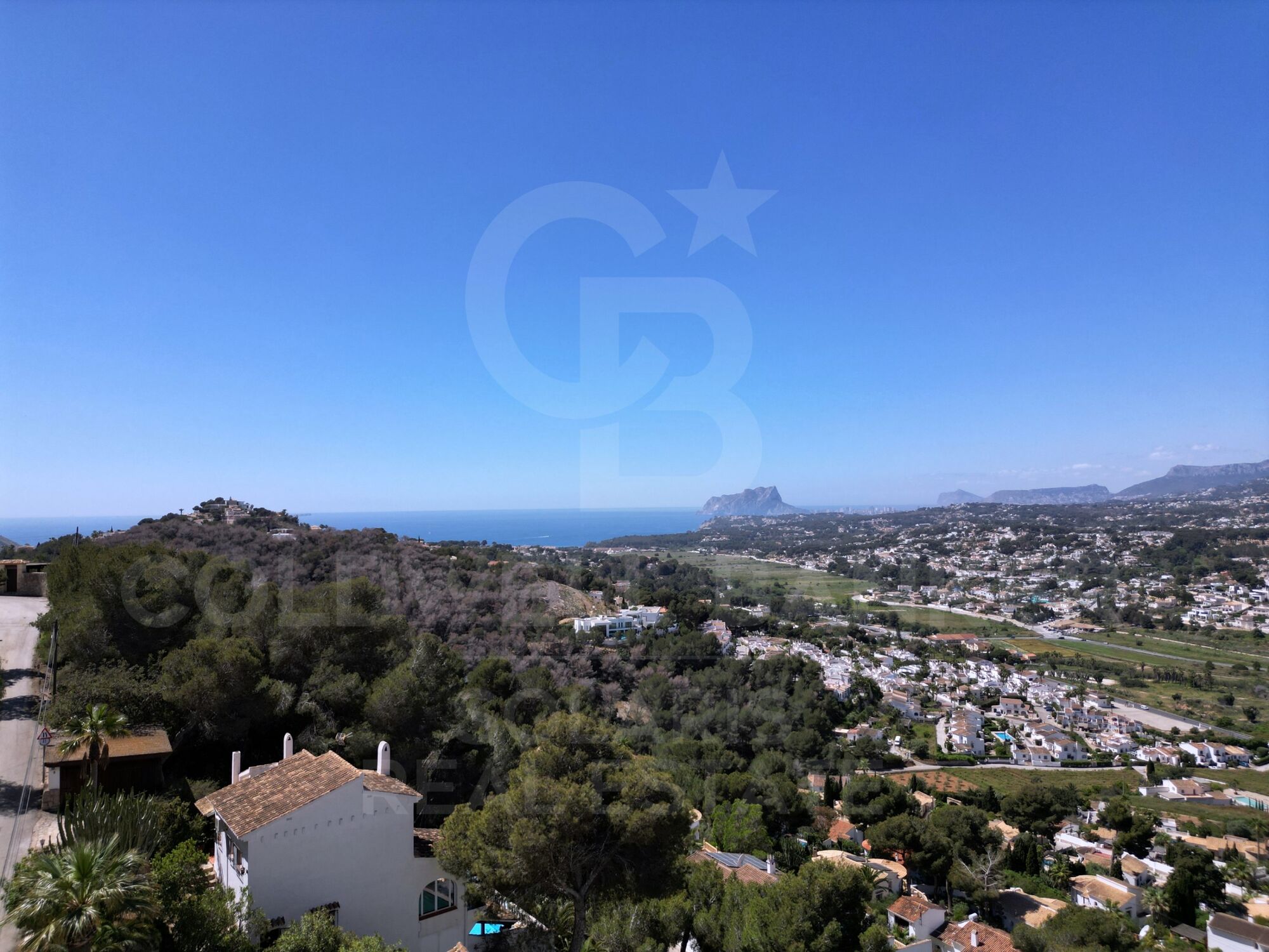 Villa mit Meerblick in Moraira - Pueblo Alcázar
