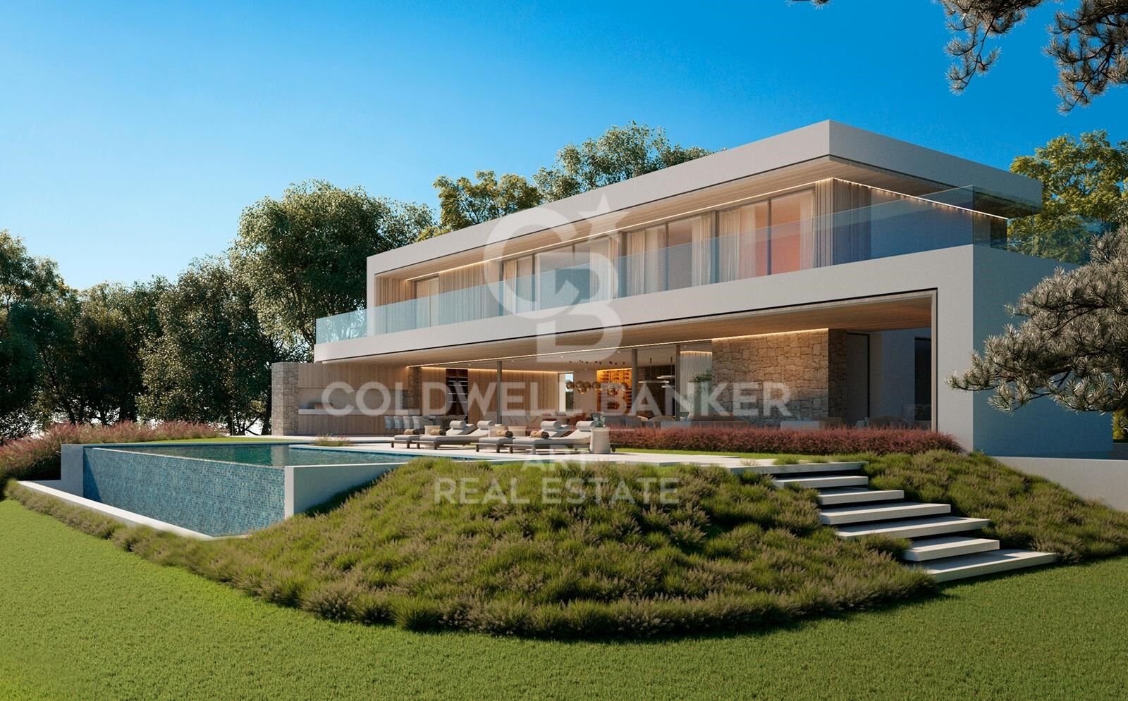 Letztes Grundstück mit Panoramameerblick und Luxus-Villaprojekt in Lomas de La Quinta, Benahavís