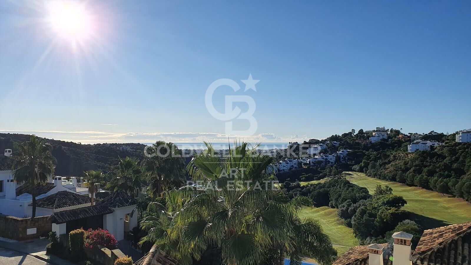 Last panoramic sea view plot with luxury villa project in Lomas de La Quinta, Benahavís
