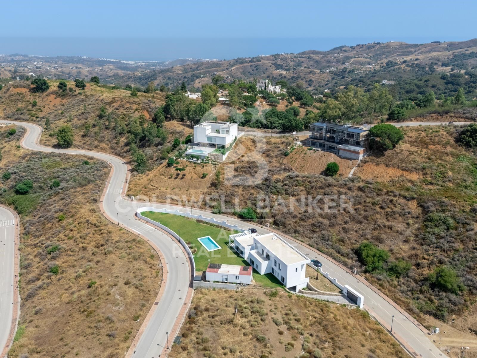 Neubau-Luxusvilla mit Panoramablick in La Cala Golf, Mijas, Costa del Sol