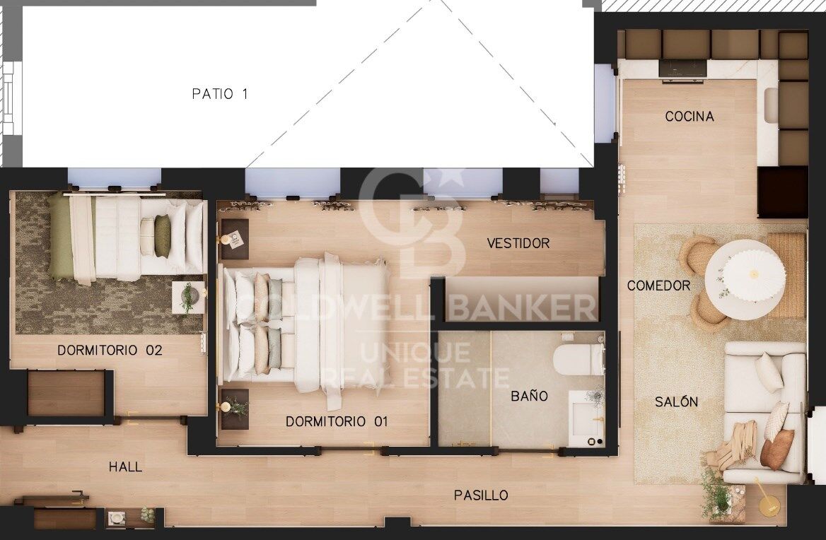 Appartement neuf de 2 chambres à Goya, Madrid