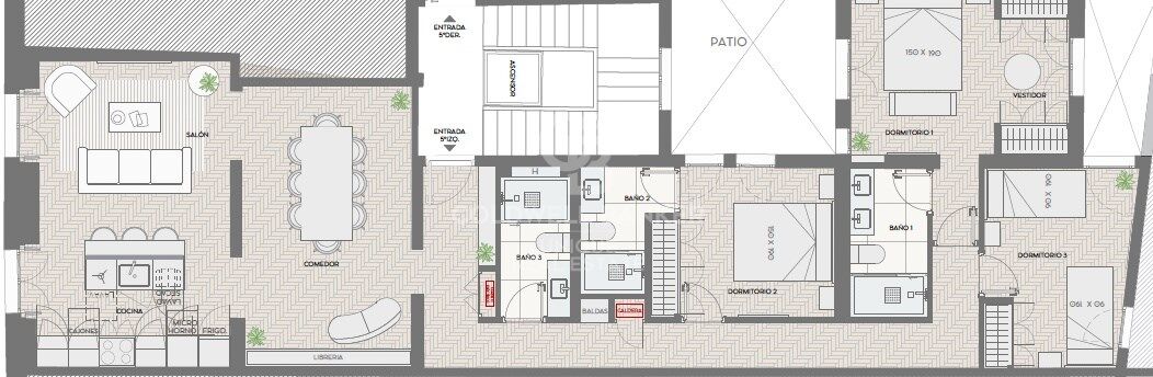 Appartement extérieur flambant neuf à Malasaña, Madrid