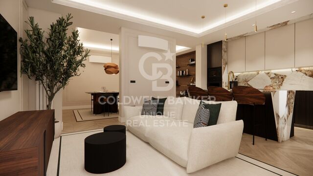 Brand new exterior flat in Malasaña, Madrid