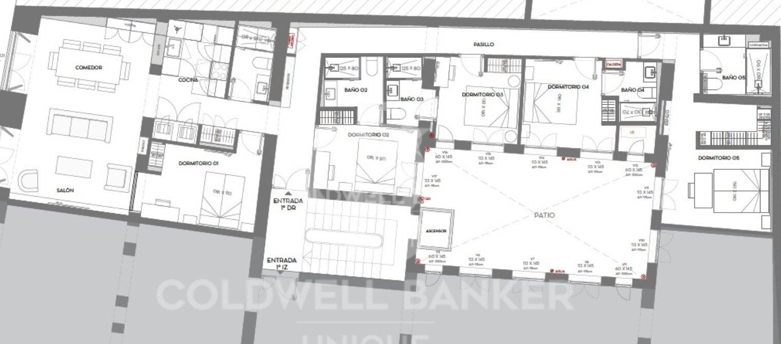 Brandneue Außenwohnung im Zentrum von Madrid