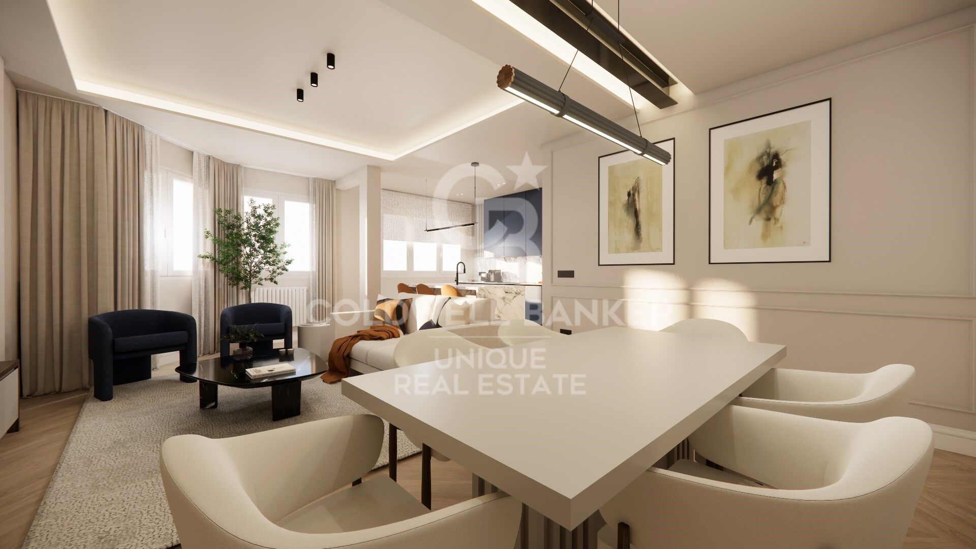 Exterior flat with 3 bedrooms, terrace and garage in Lista, Madrid