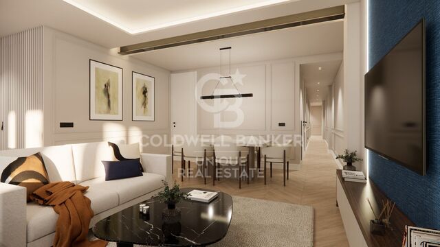 Exterior flat with 3 bedrooms, terrace and garage in Lista, Madrid