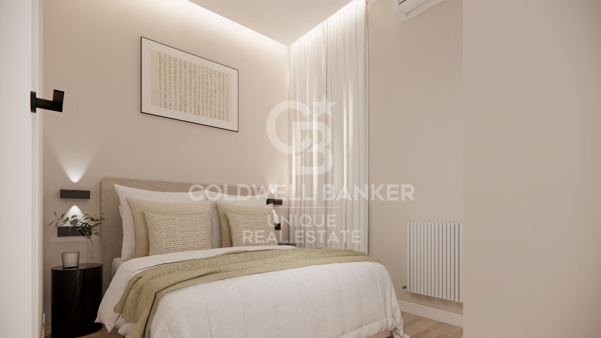3-bedroom exterior flat with balcony, in Lista, Madrid