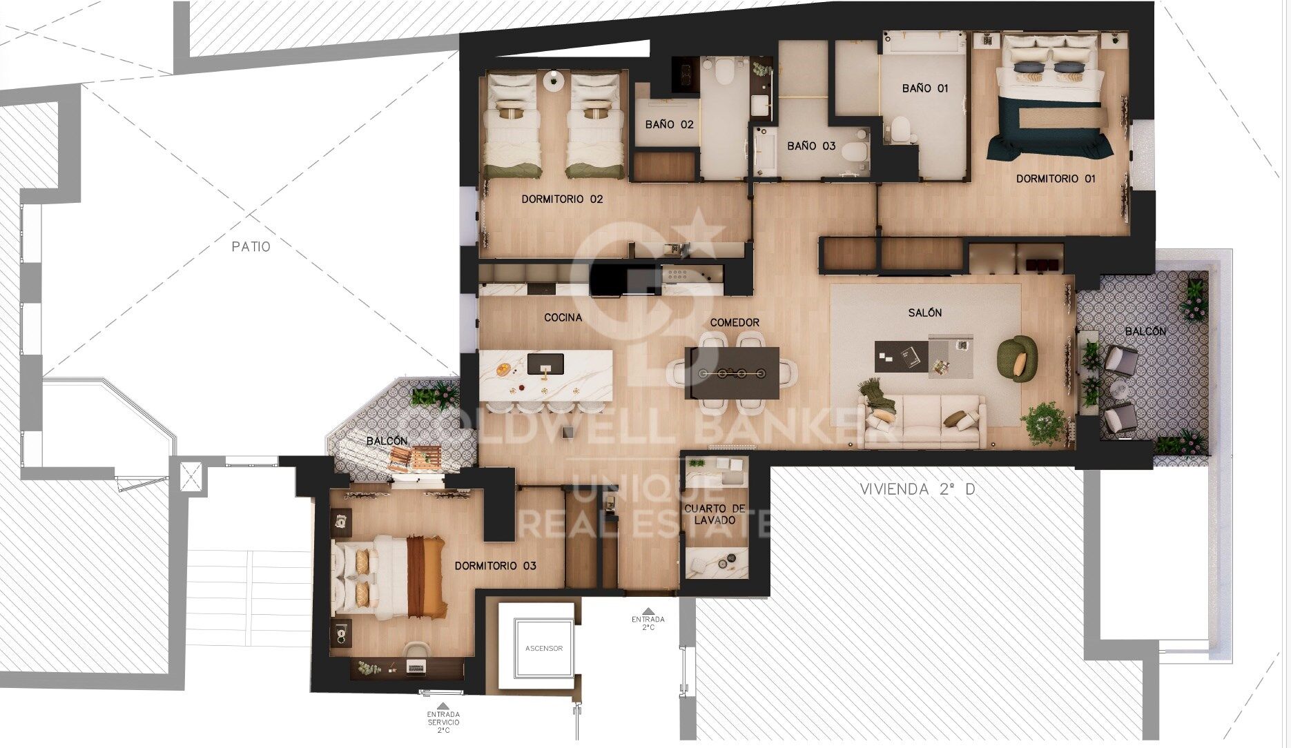 Piso con garaje, trastero, terraza al lado del Retiro, en Goya, Madrid