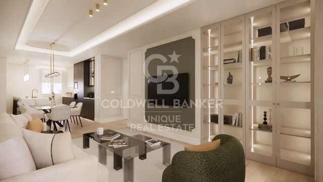 Apartment with garage, storage room, terrace next to the Retiro, in Goya, Madrid