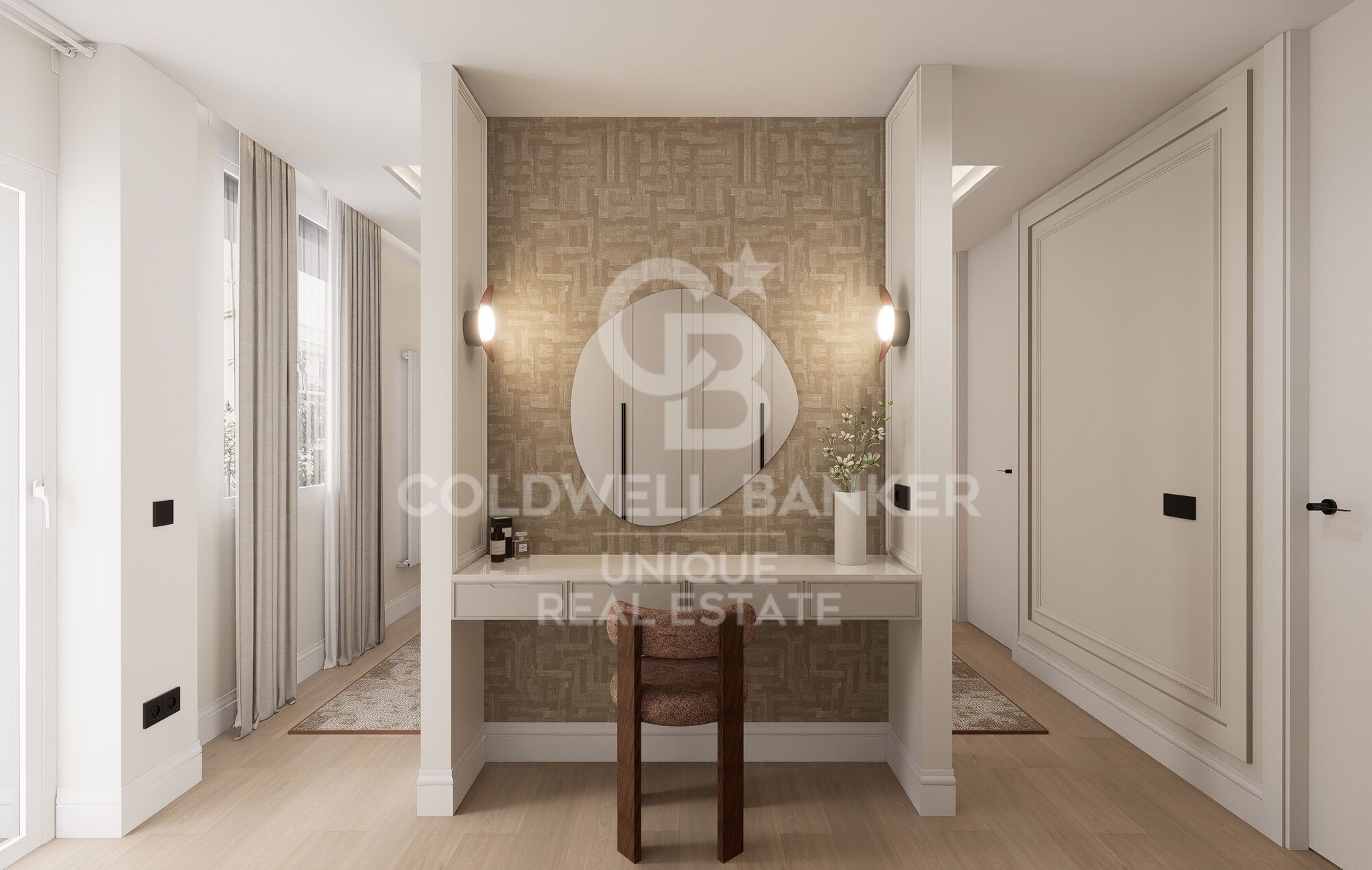 Brandneue 3-Zimmer-Wohnung mit Terrasse in Goya, Madrid