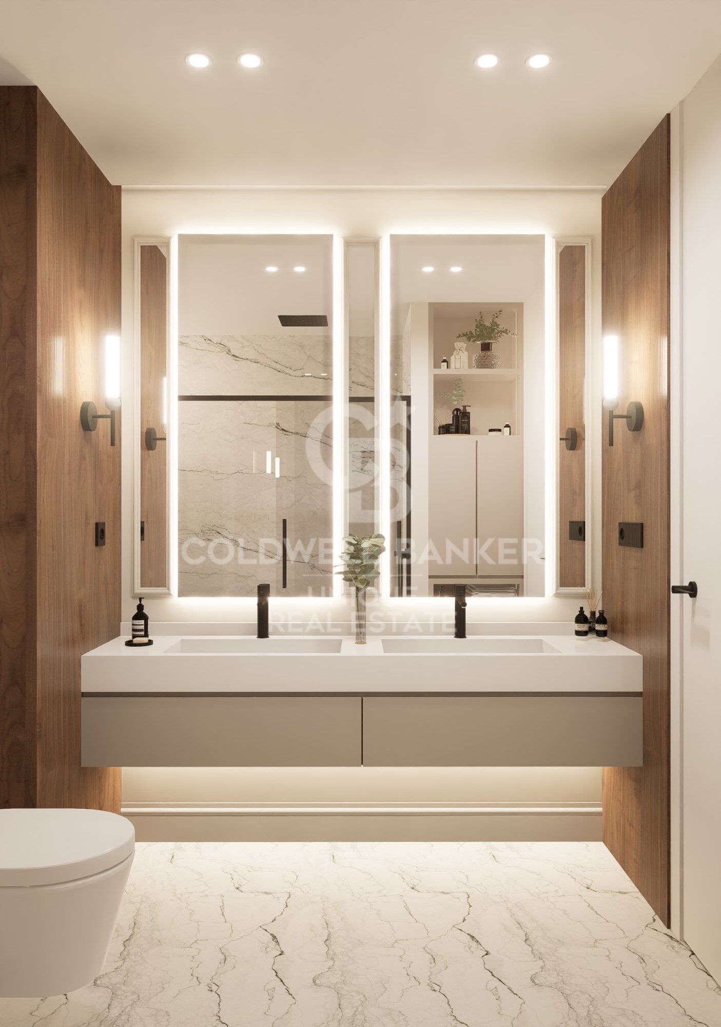 Brandneue 3-Zimmer-Wohnung mit Terrasse in Goya, Madrid