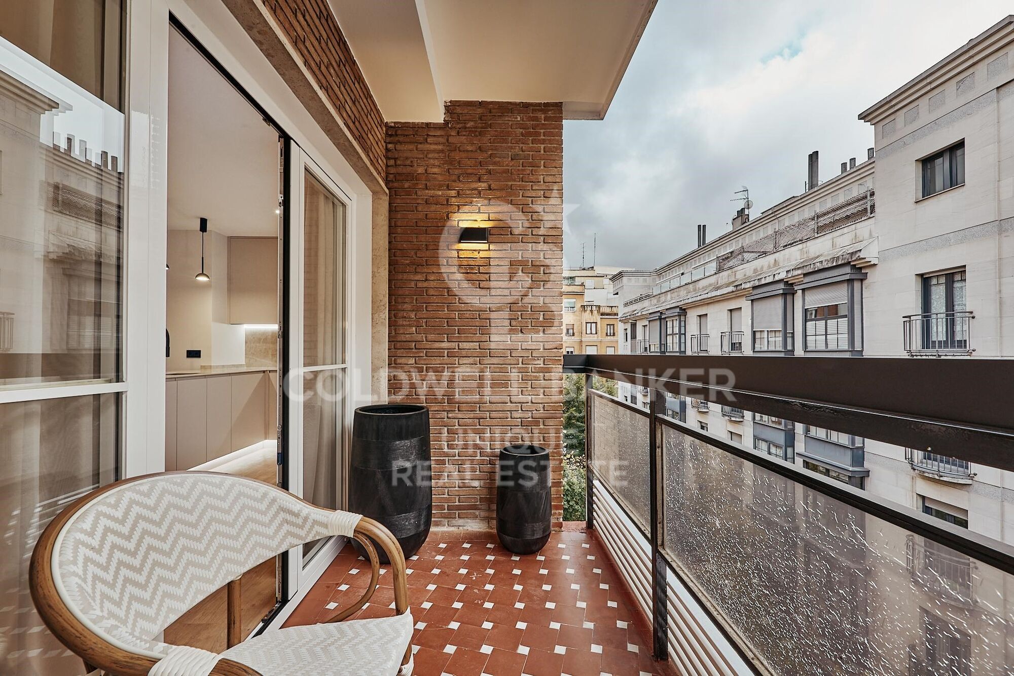 Brandneue 3-Zimmer-Wohnung mit Terrasse in Goya, Madrid