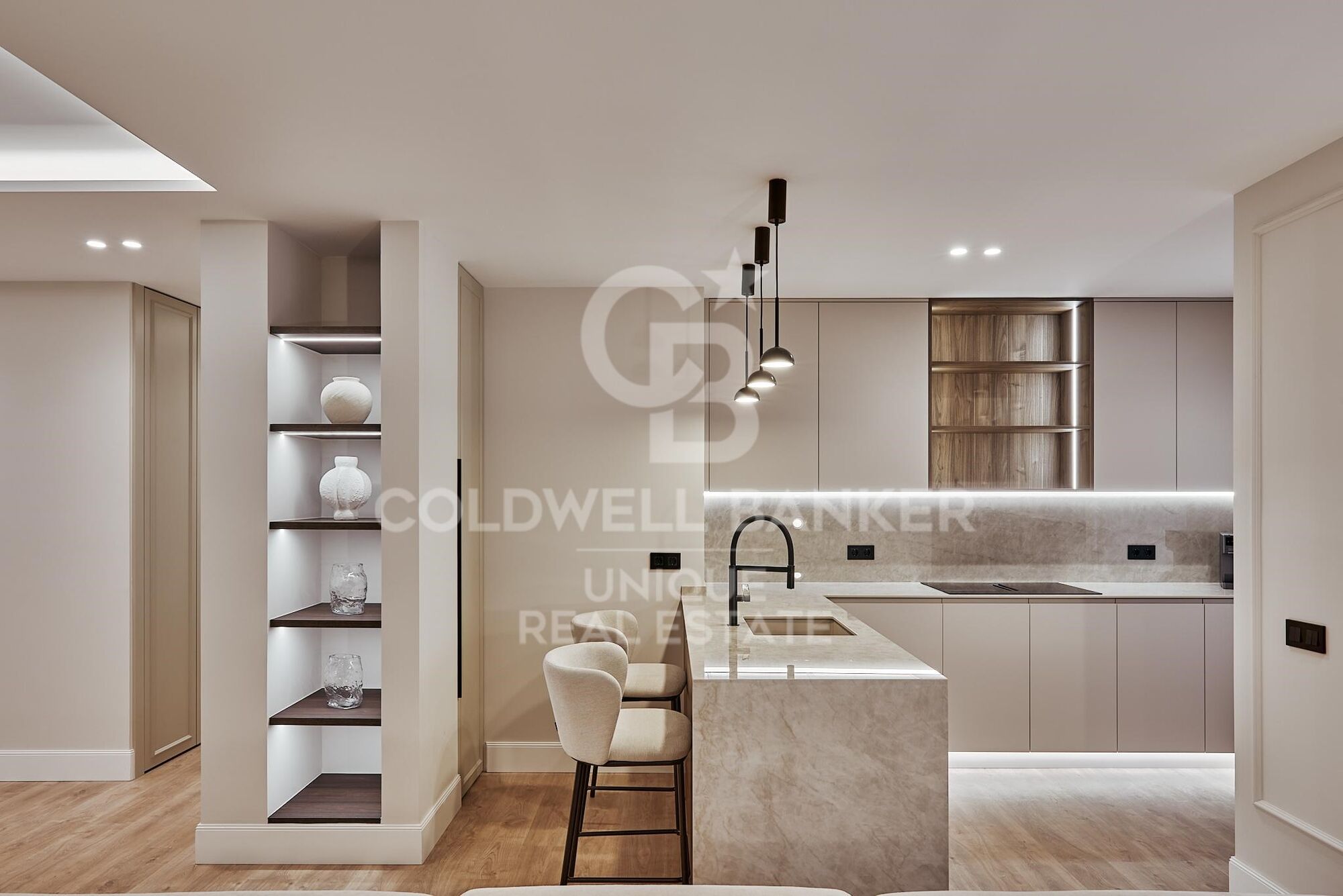 Brandneue 3-Zimmer-Wohnung mit Terrasse in Goya, Madrid