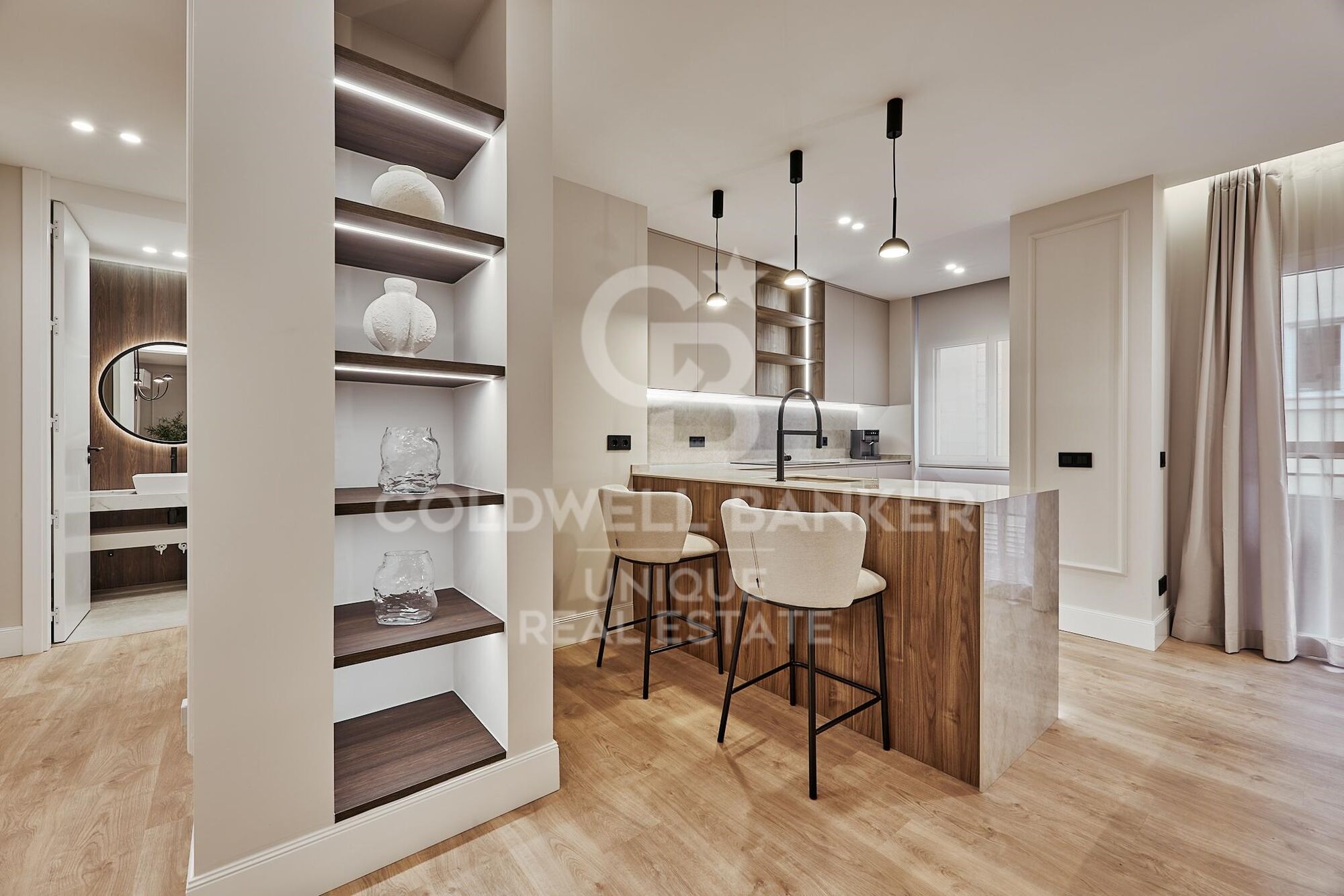 Brandneue 3-Zimmer-Wohnung mit Terrasse in Goya, Madrid