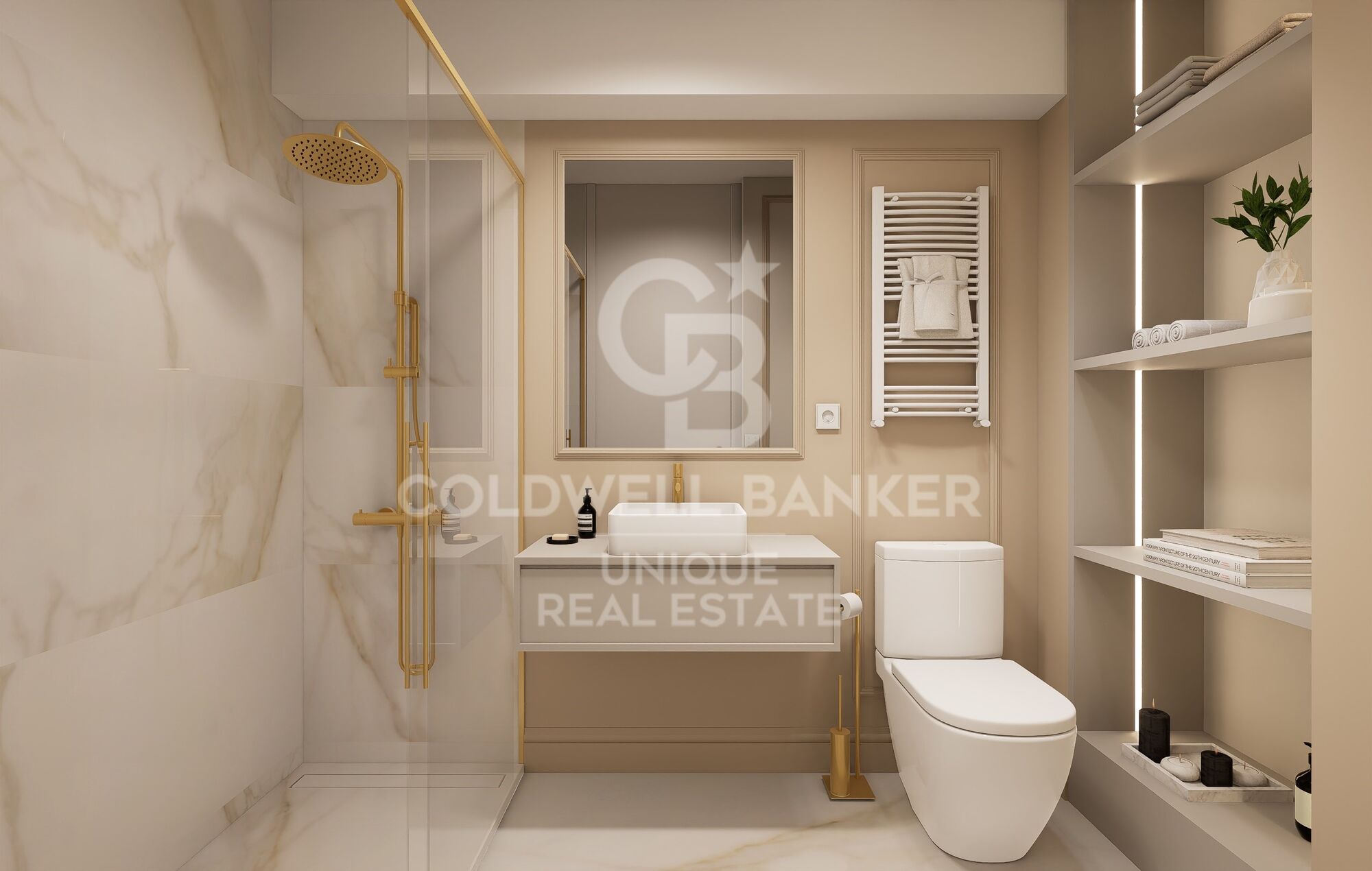 Brand new 3-bedroom exterior flat with terrace in Goya, Madrid