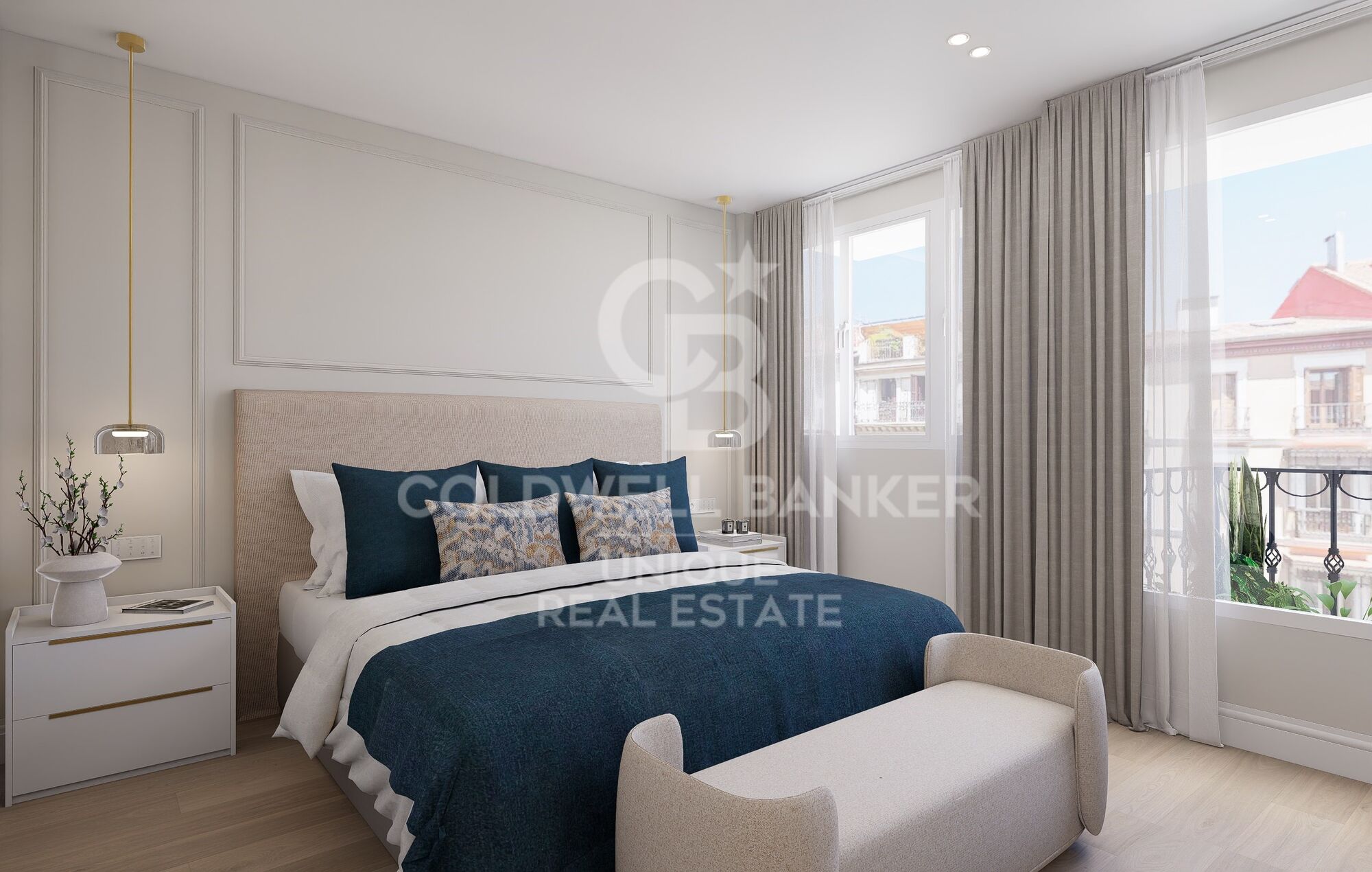 Brand new 3-bedroom exterior flat with terrace in Goya, Madrid