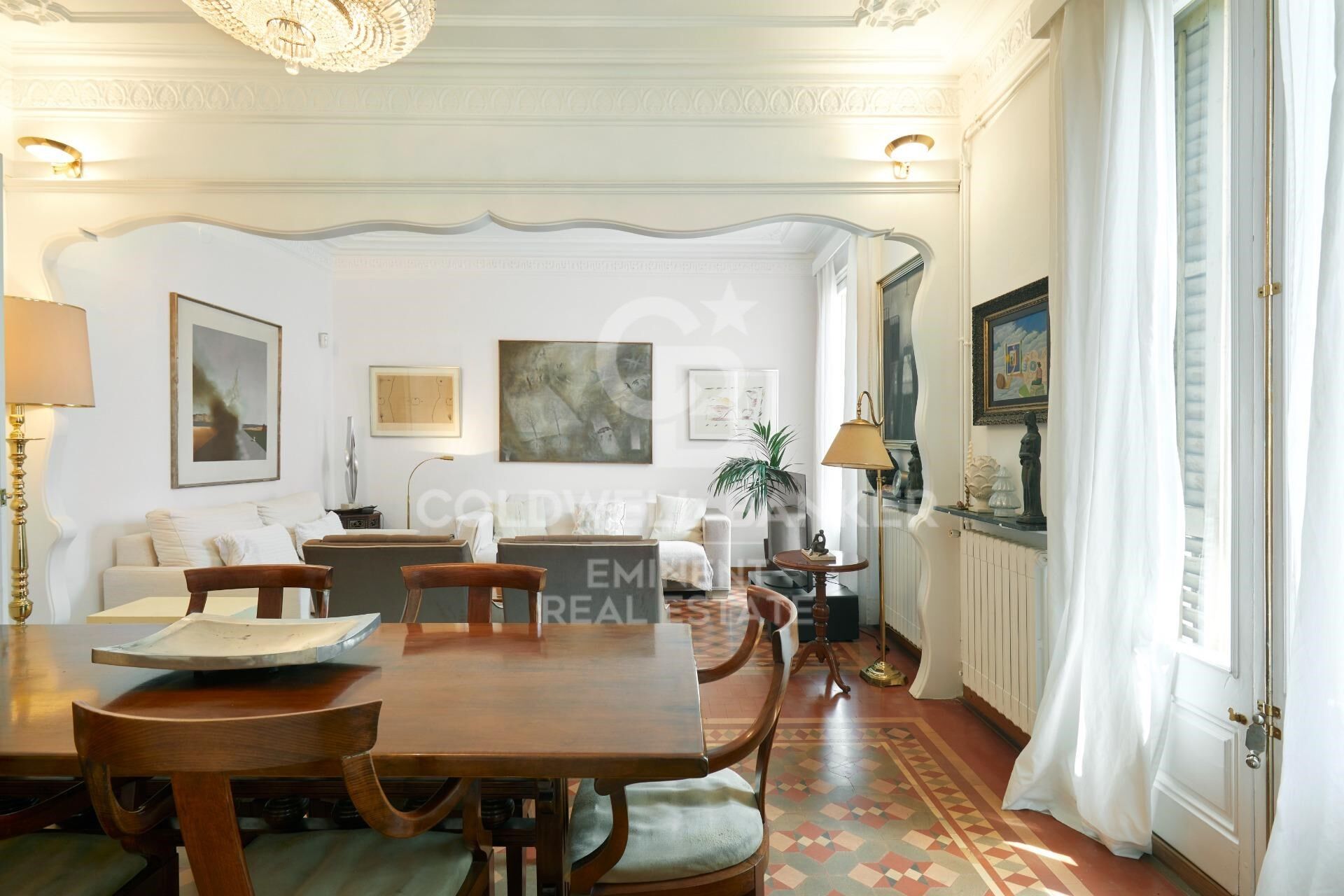 Modernist Flat for Sale in Eixample, Barcelona
