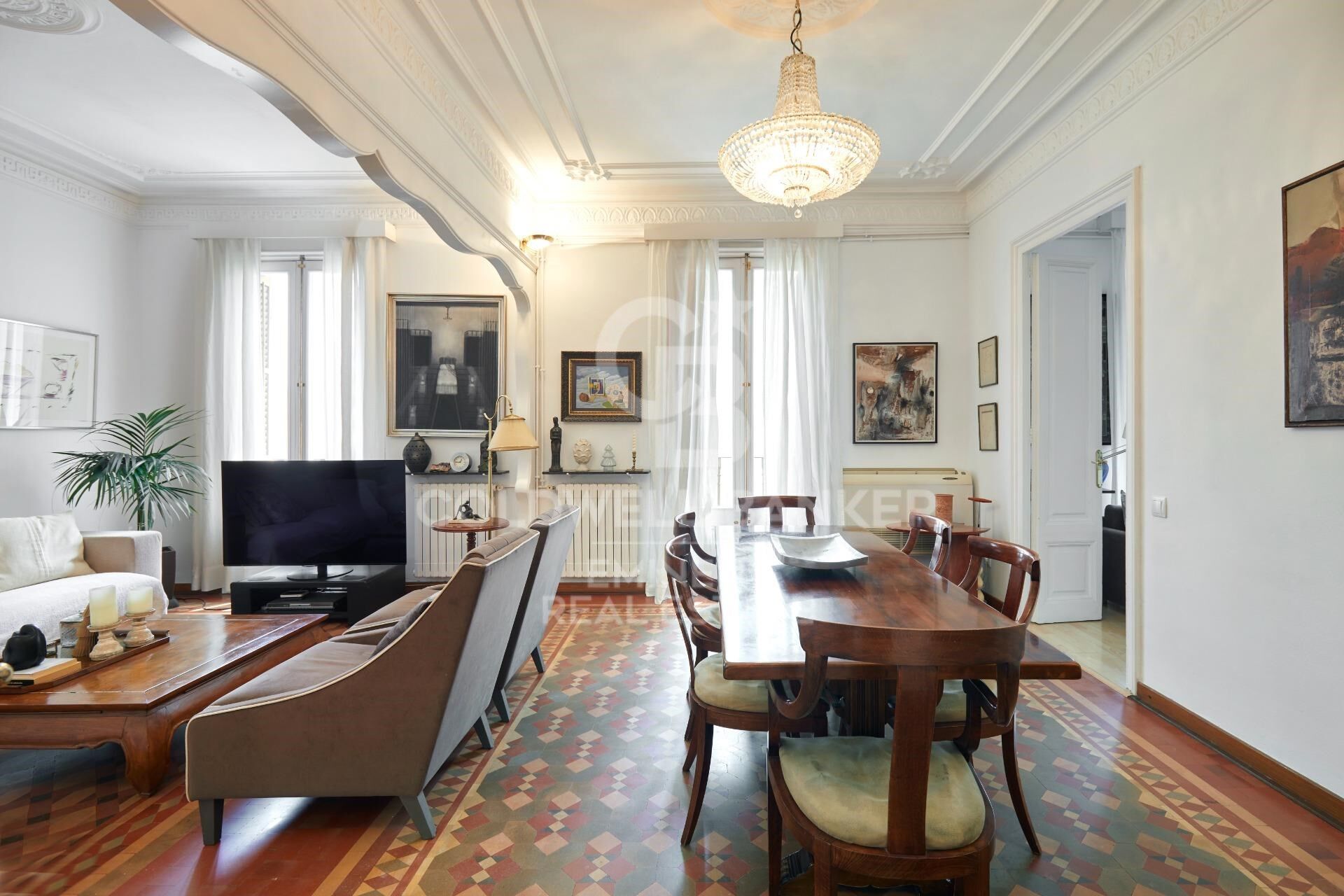 Modernistische Wohnung in Eixample, Barcelona