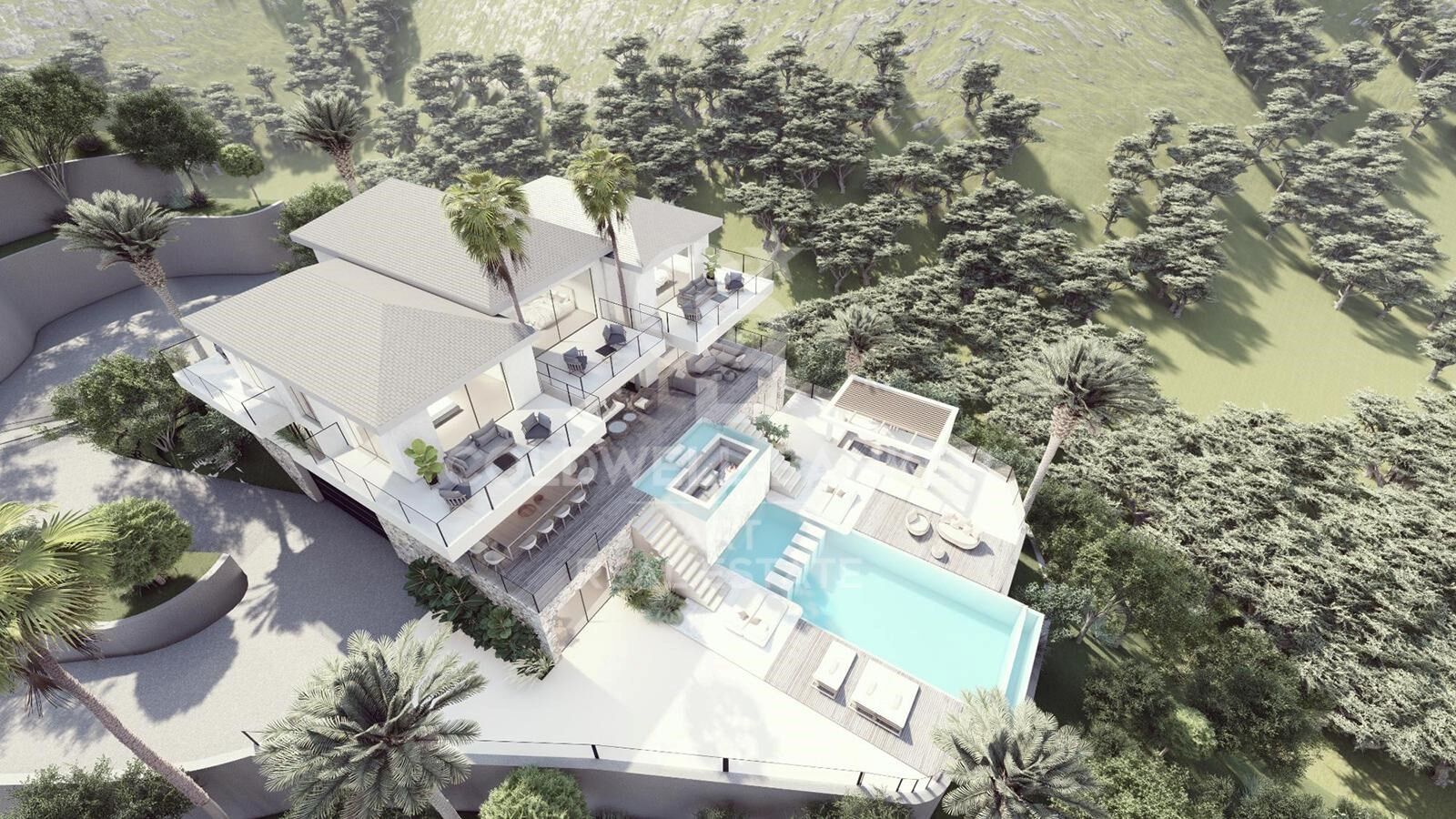 Elegant villa amid nature and luxury in Monte Mayor, Benahavís