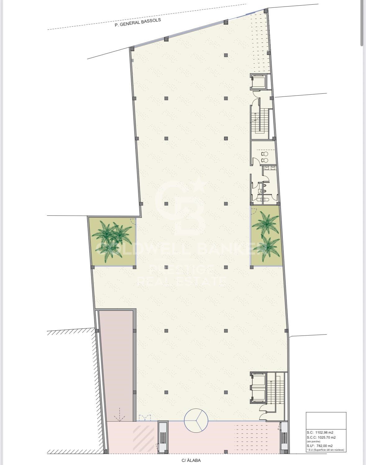 Buildable Plot 22@ for Offices, Poblenou