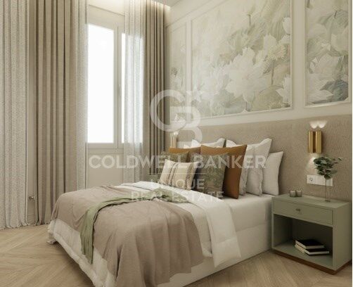 Piso de 3 habitaciones y 4 balcones a estrenar en Malasaña, en Madrid