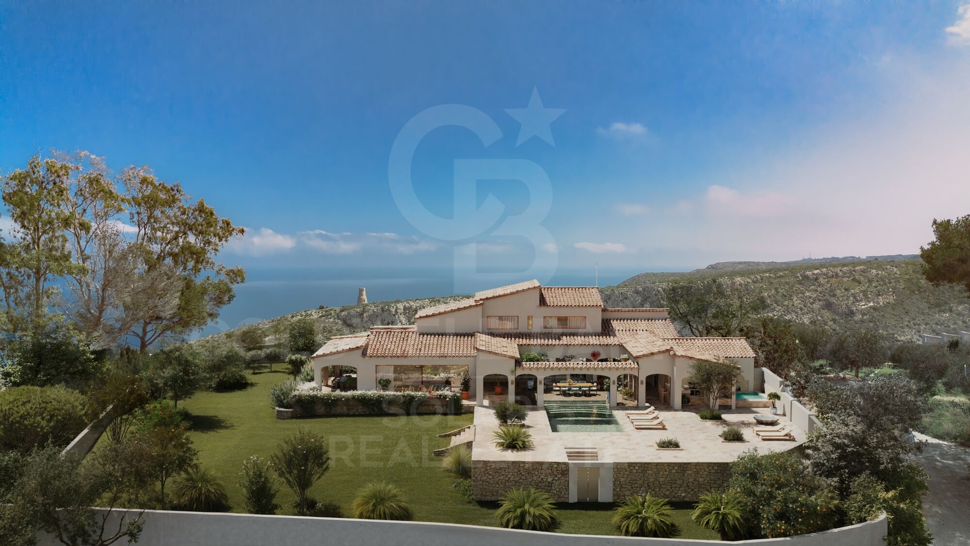 Villa Siri - Un projet d'exception à l'âme andalouse, signé KVC