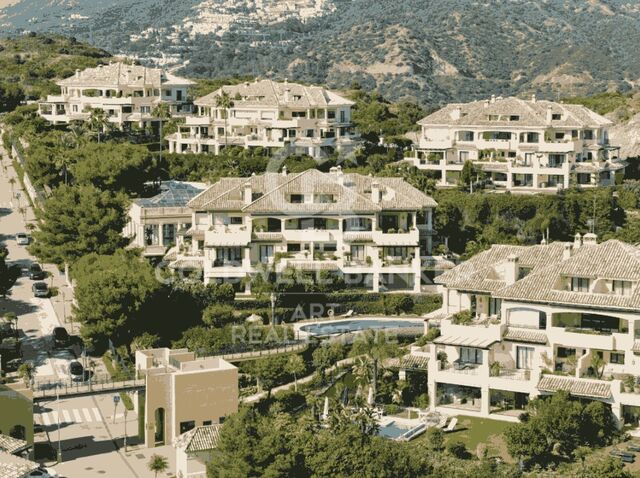 Elegante Wohnung mit Meerblick in der exklusiven Wohnanlage Aloha Park, Nueva Andalucía, Marbella