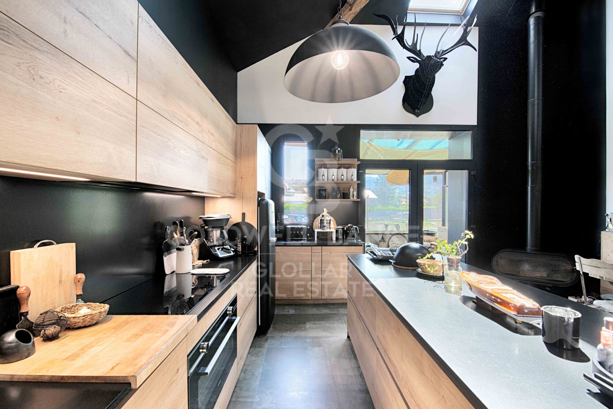 Casa de pueblo con encanto rústico y moderno en Caldégas