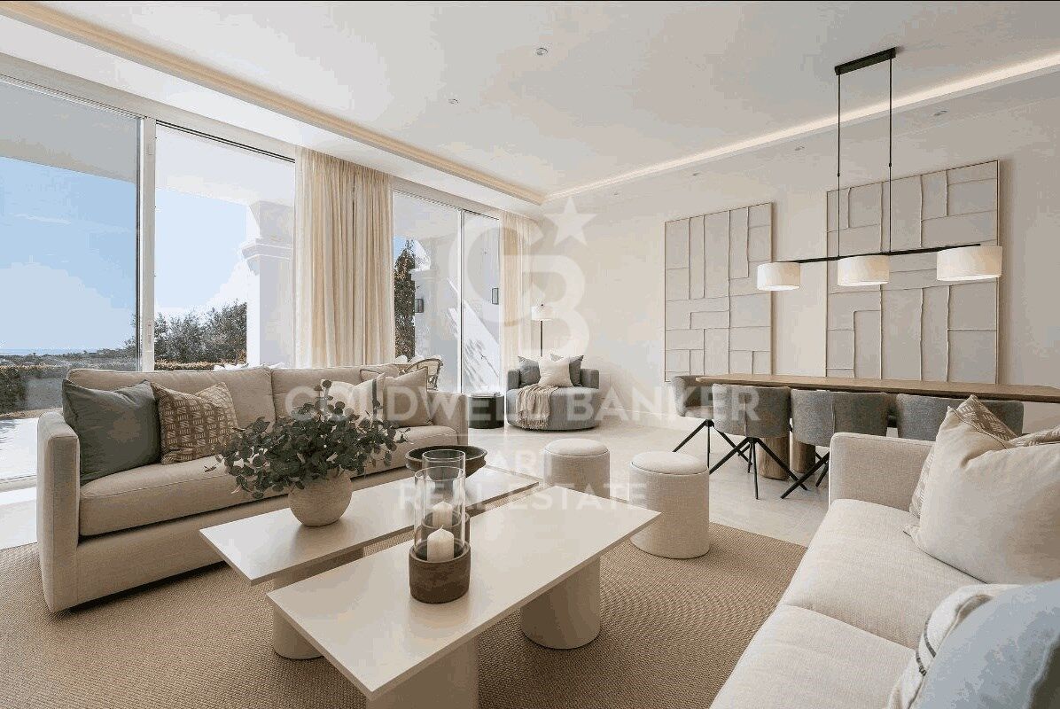 Superbe maison de ville avec vue sur la mer à La Quinta, Benahavís