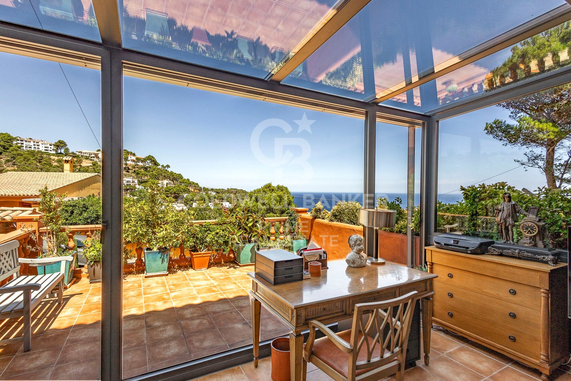 Villa avec vues spectaculaires sur la mer au Cap de Begur