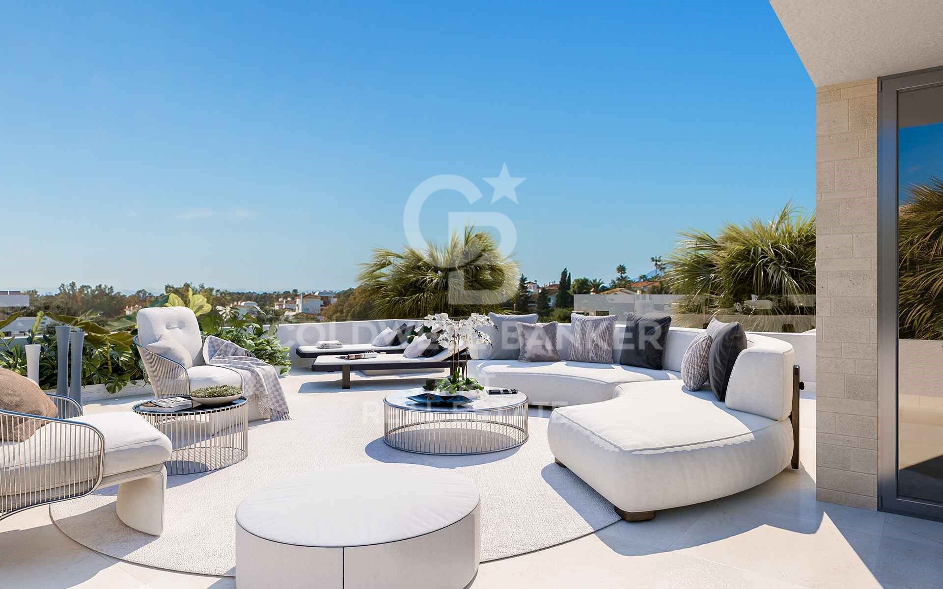 Contemporary-style townhouse in Marbella
