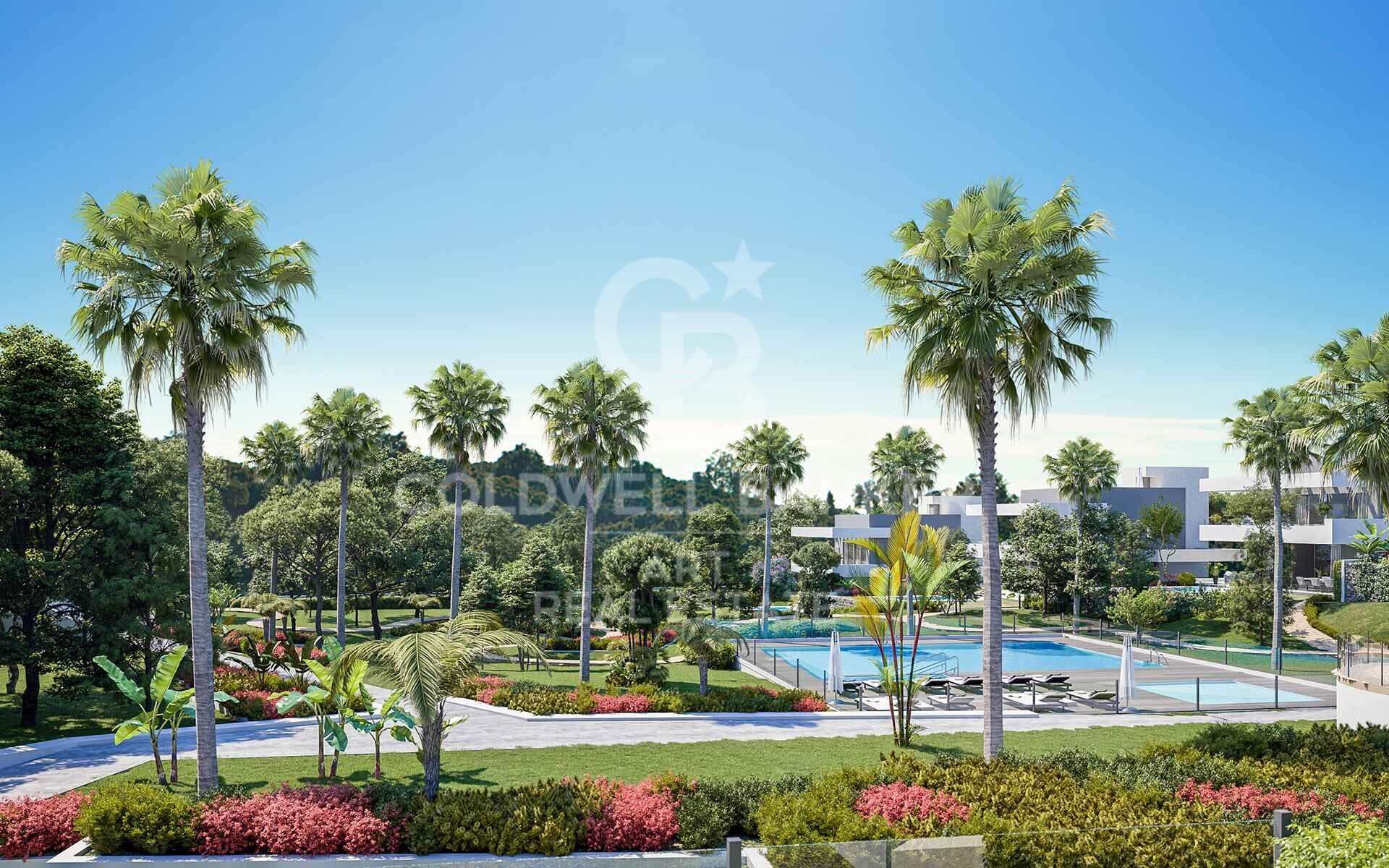 Contemporary-style townhouse in Marbella