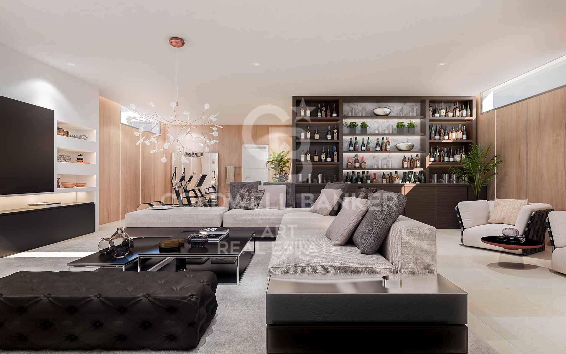 Contemporary-style townhouse in Marbella