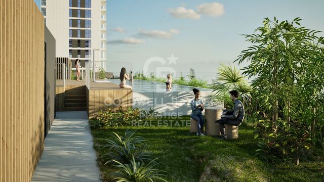 Neubauprojekt in Mataró mit Meerblick